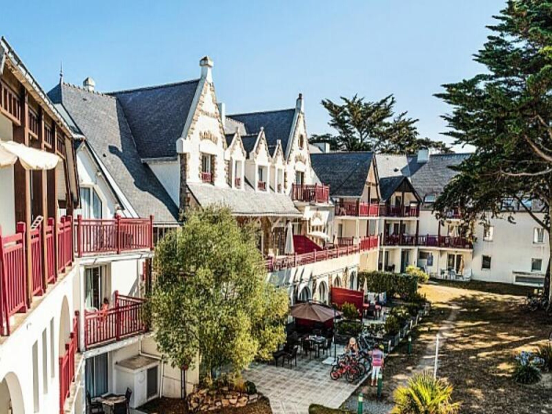 Licht appartement in Le Pouliguen met zwembad, op 800m van het strand - foto 6