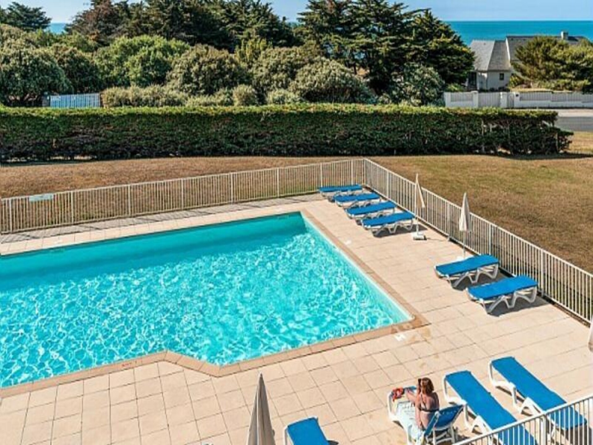 Licht appartement in Le Pouliguen met zwembad, op 800m van het strand - foto 7
