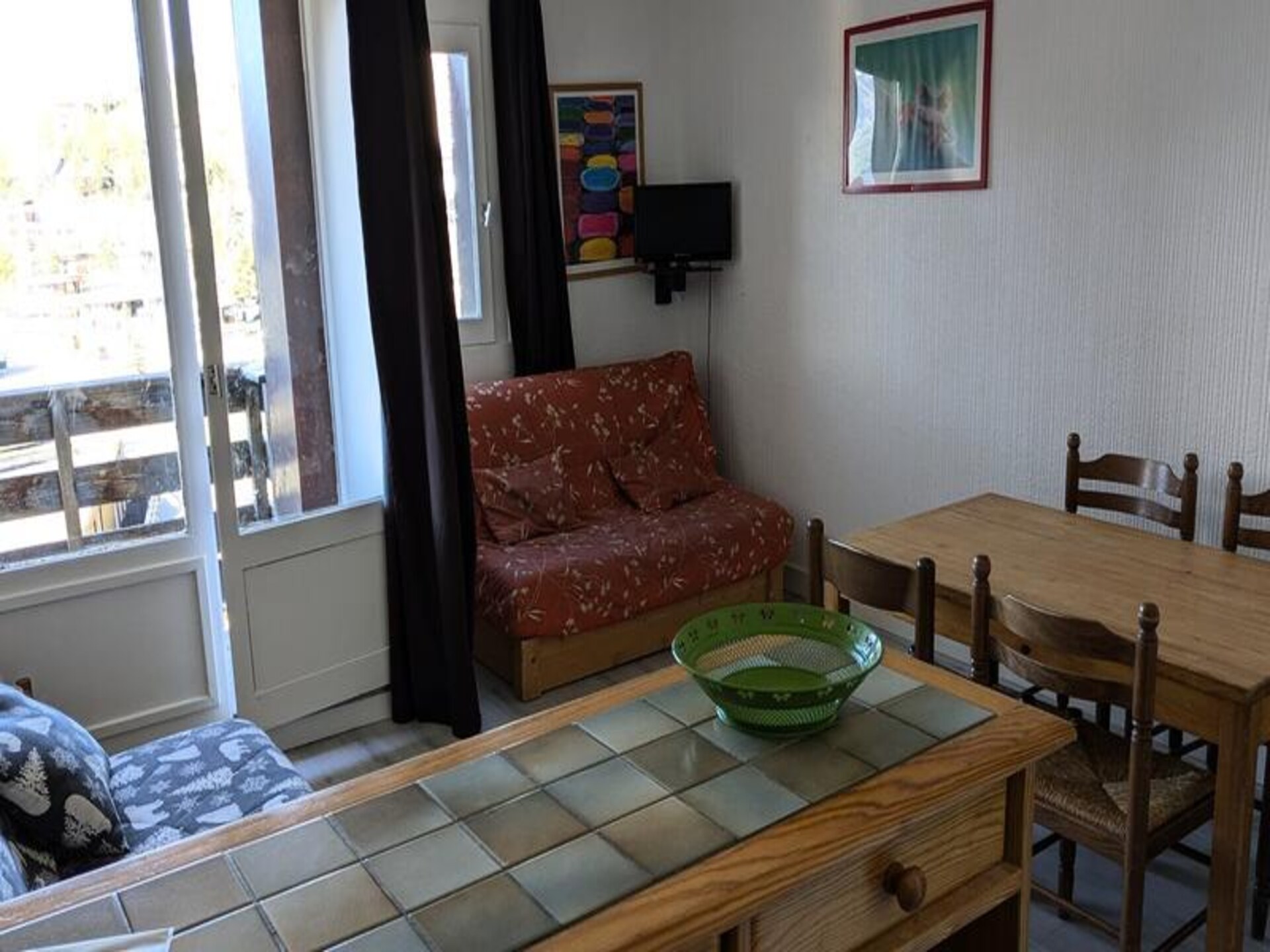 Studio op 20 meter van de piste in Orcières – voor 6 personen - foto 6