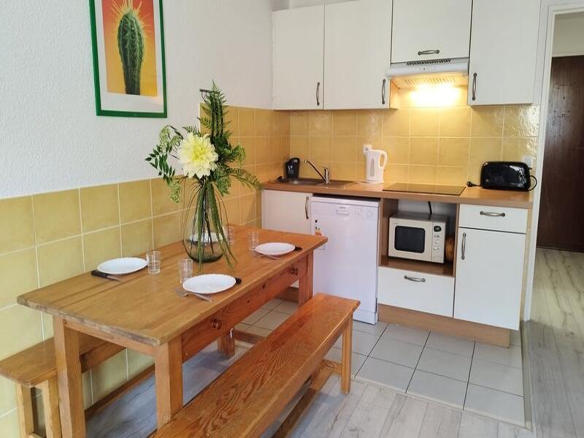 Piste-appartement voor 8 personen met balkon in Orcières - foto 2