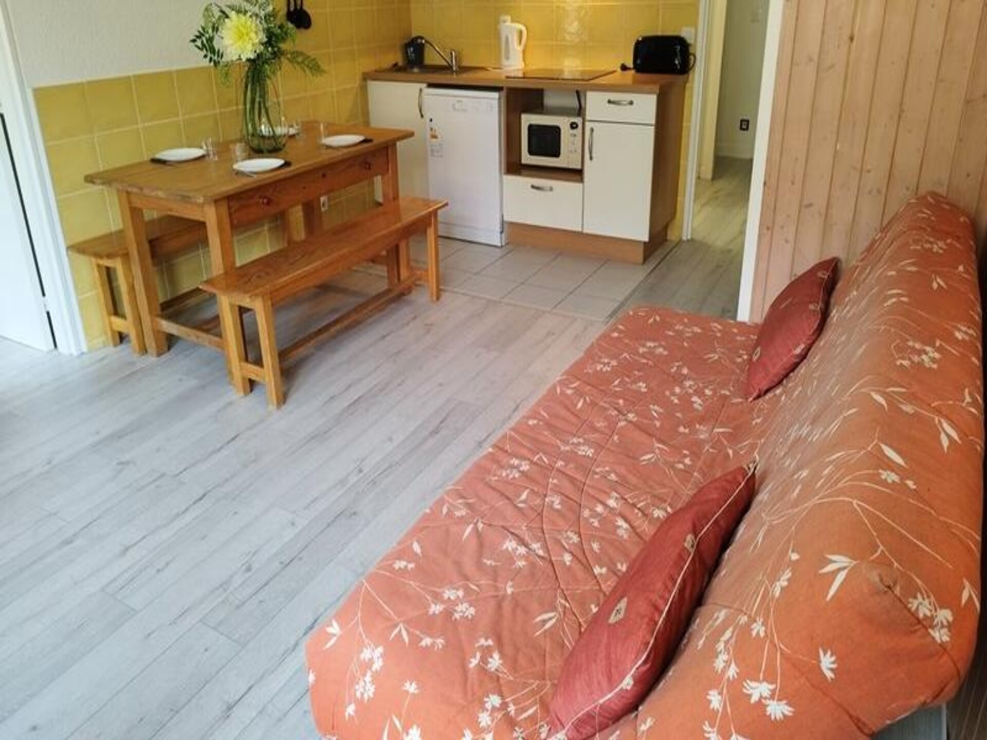 Piste-appartement voor 8 personen met balkon in Orcières - foto 6