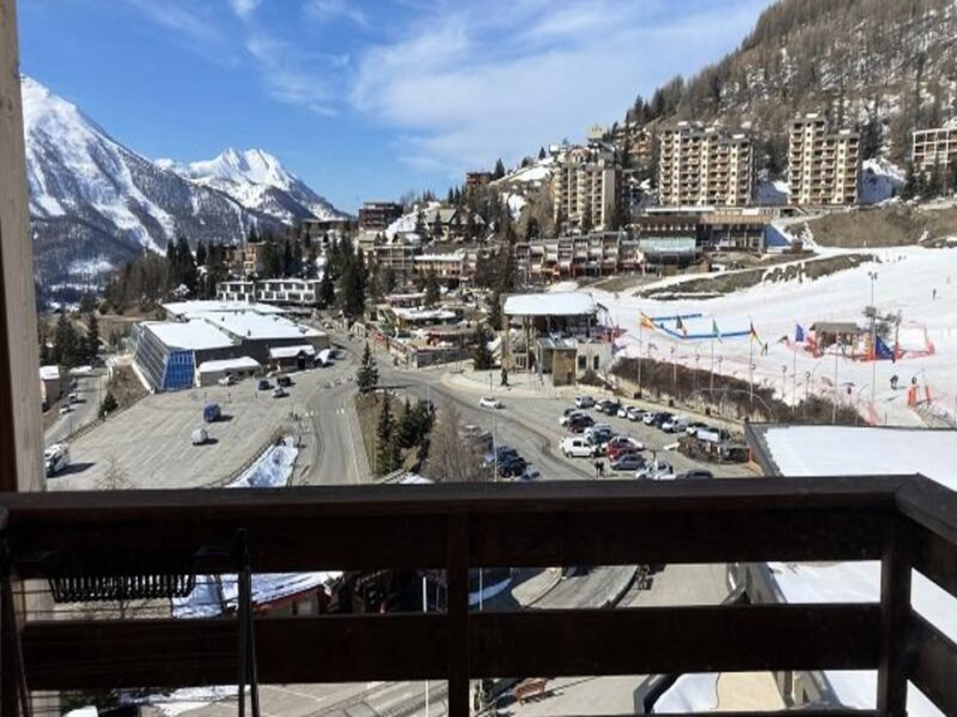 Appartement 6p aan de piste in Orcières met balkon en skiberging - foto 1