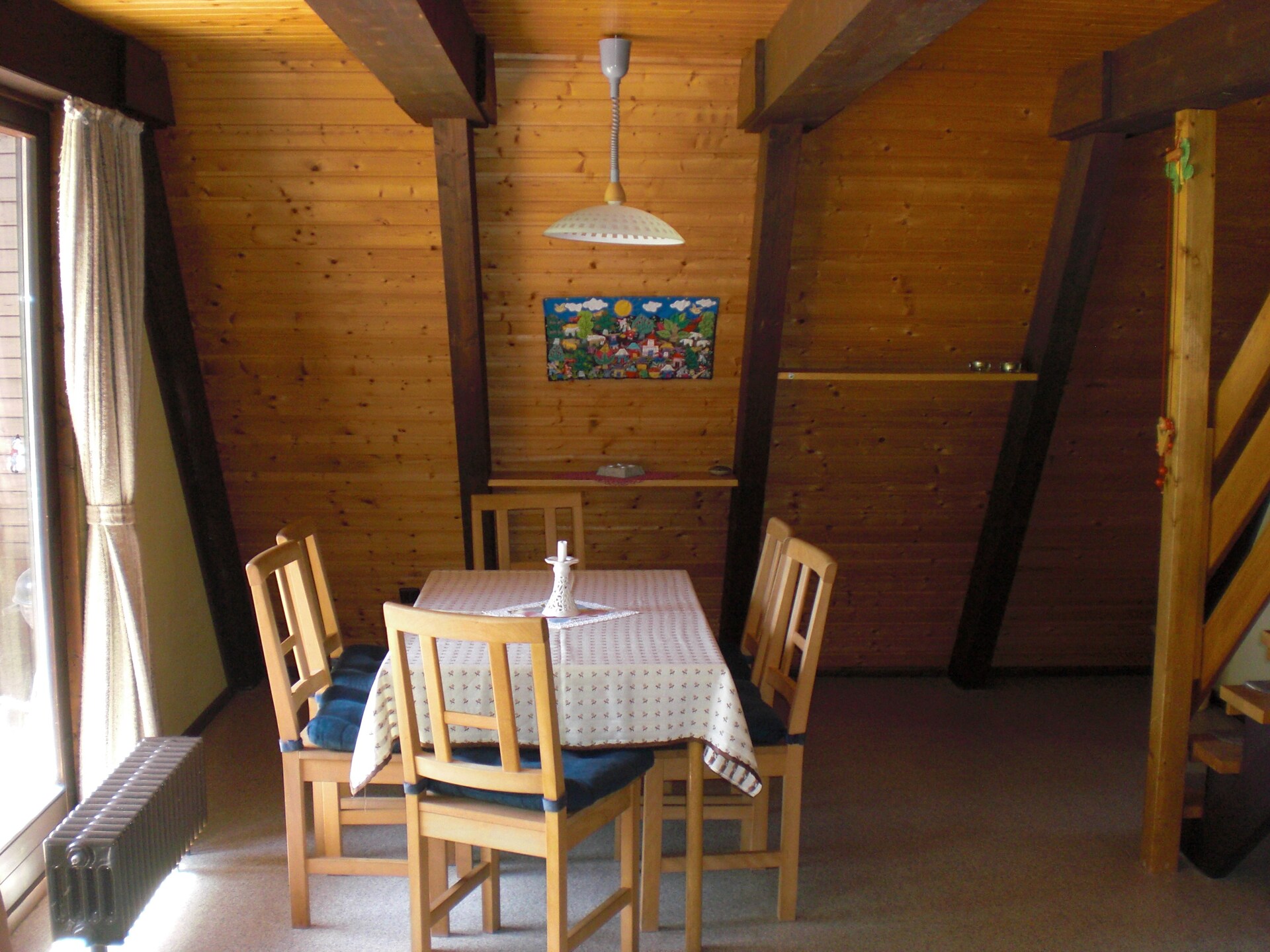 Knusse houten bungalow voor 6 in het Odenwald, Waldbrunn - foto 7