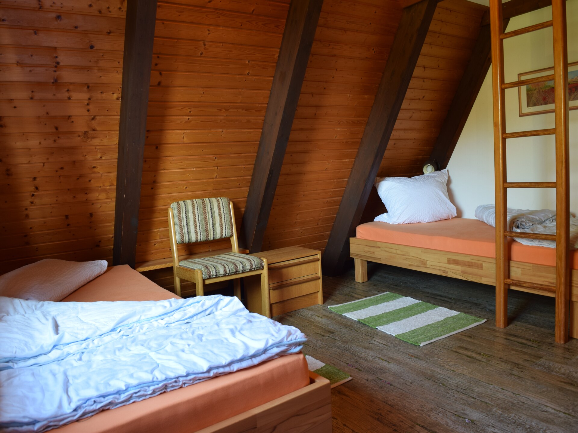 Knusse houten bungalow voor 6 in het Odenwald, Waldbrunn - foto 11