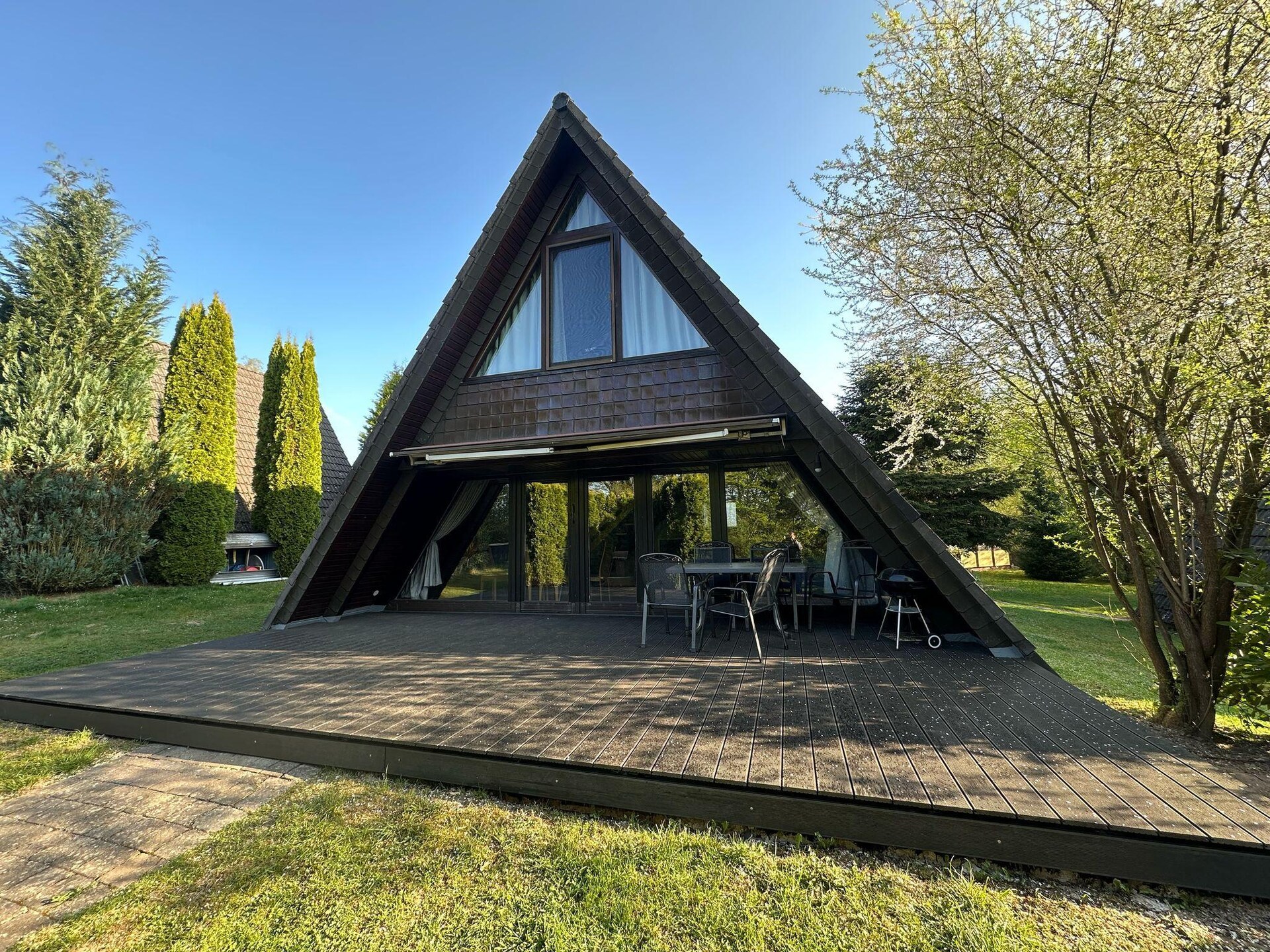 Knusse houten bungalow voor 6 in het Odenwald, Waldbrunn - foto 2