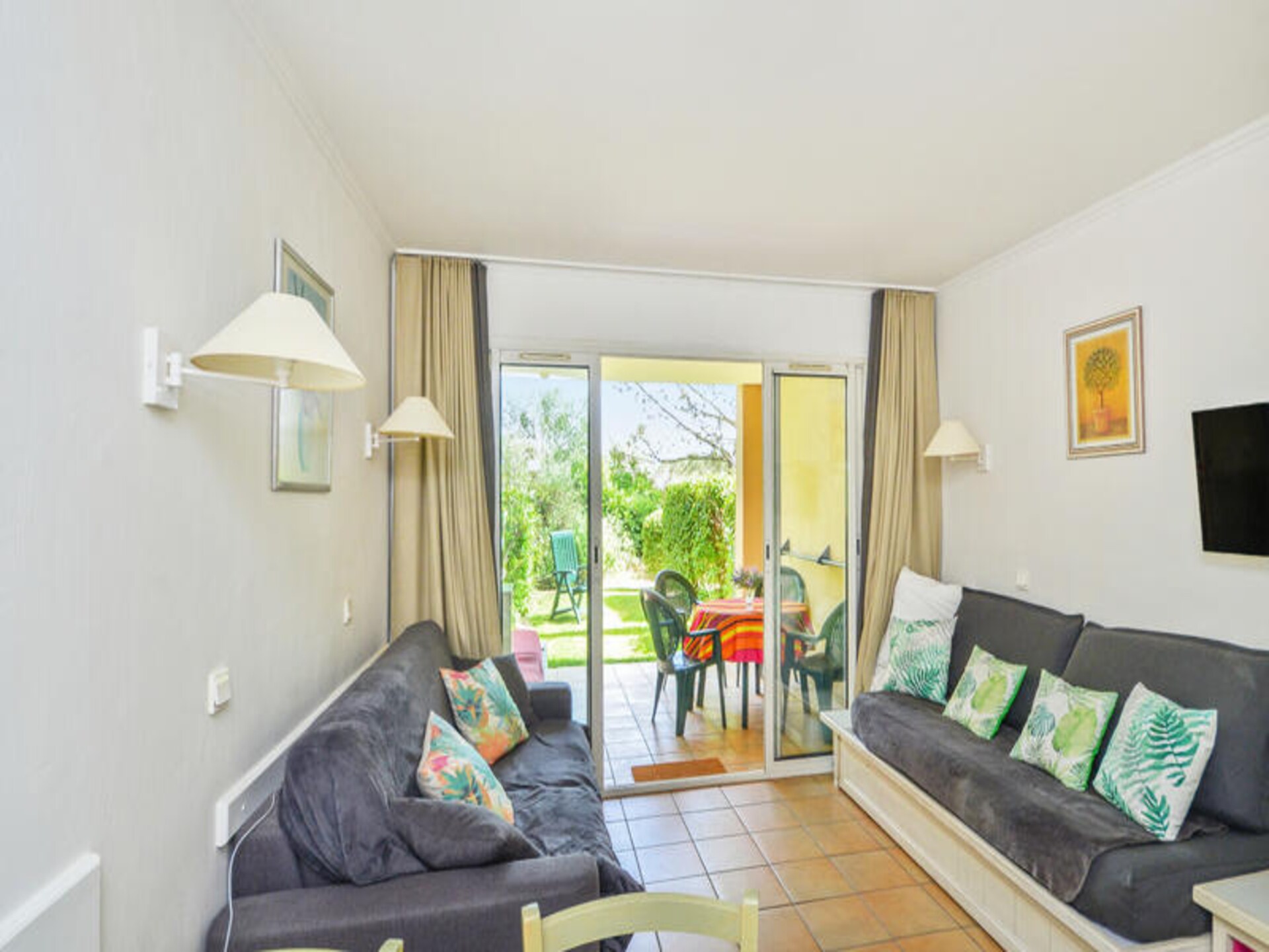 Knus appartement voor 5 in autovrij Provençaals vakantiedorp met zwemparadijs - foto 25