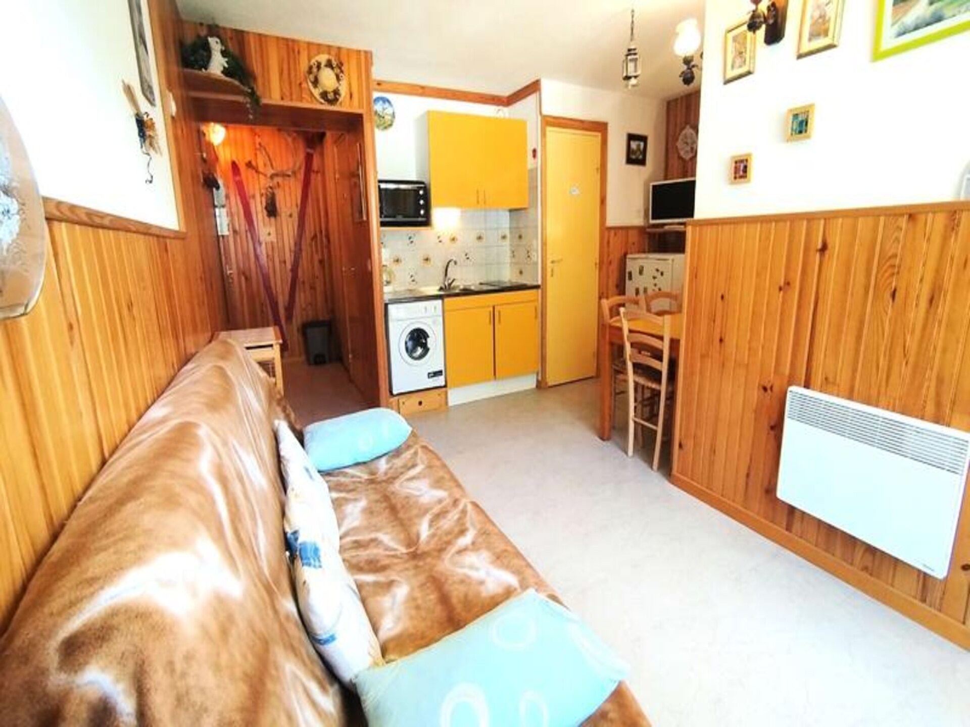 Appartement 5p direct aan de piste in Réallon met balkon en uitzicht - foto 3