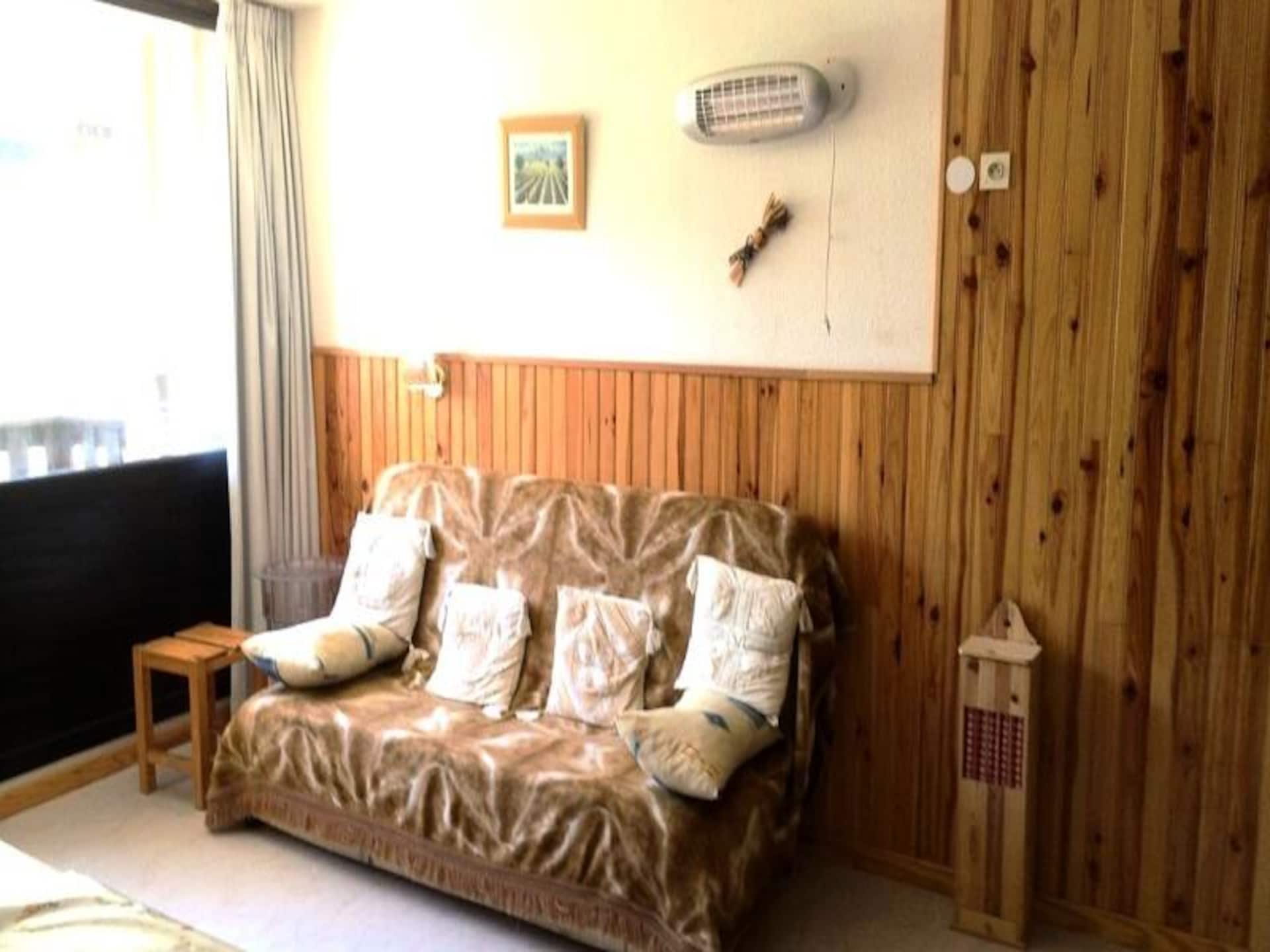Appartement 5p direct aan de piste in Réallon met balkon en uitzicht - foto 5