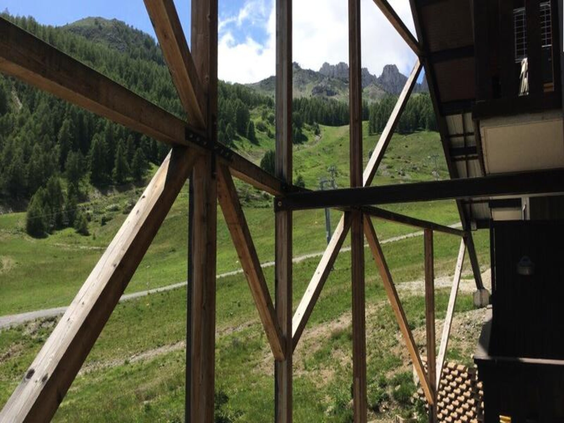 Appartement 5p direct aan de piste in Réallon met balkon en uitzicht - foto 10