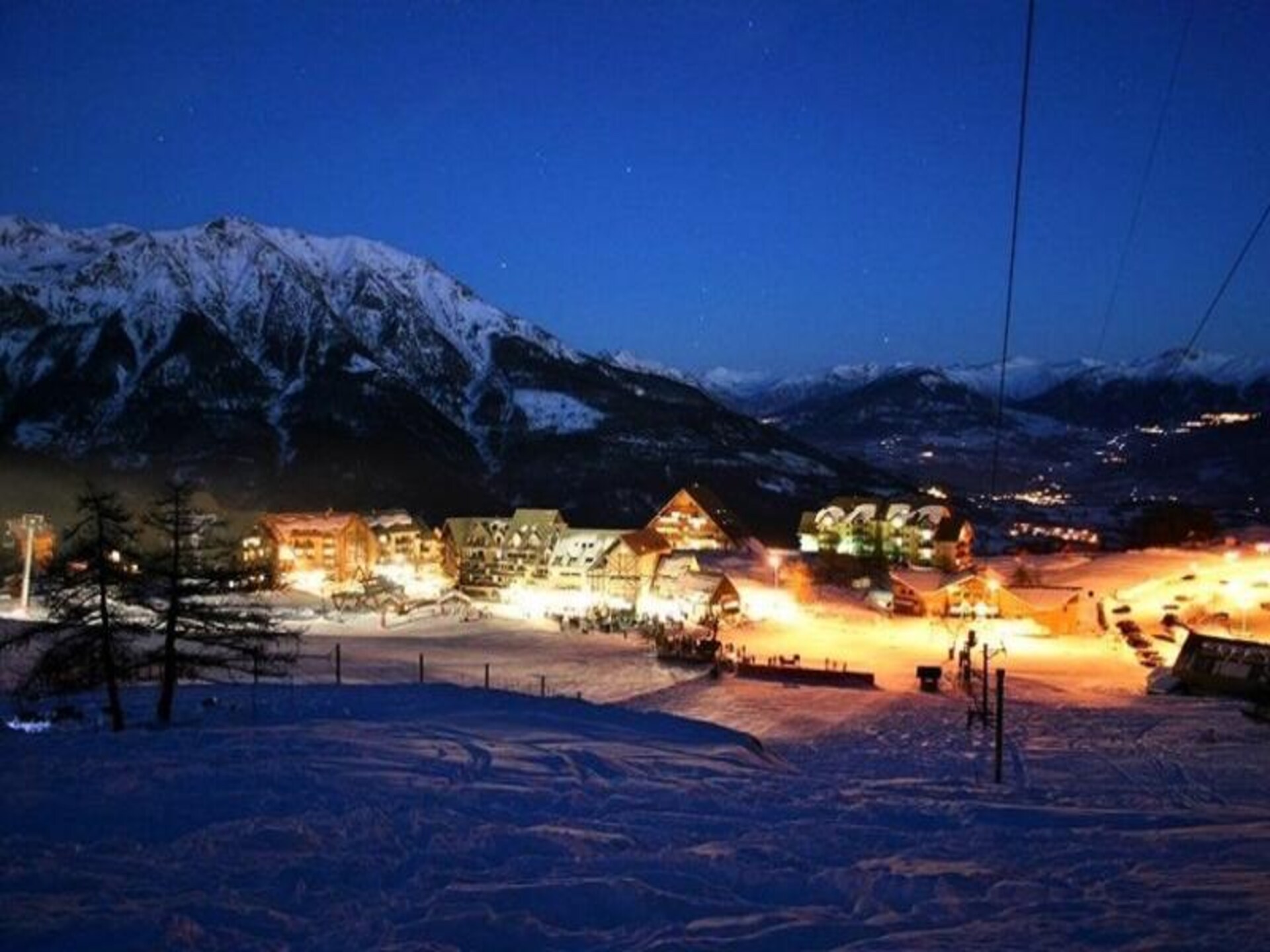 Appartement 5p direct aan de piste in Réallon met balkon en uitzicht - foto 12