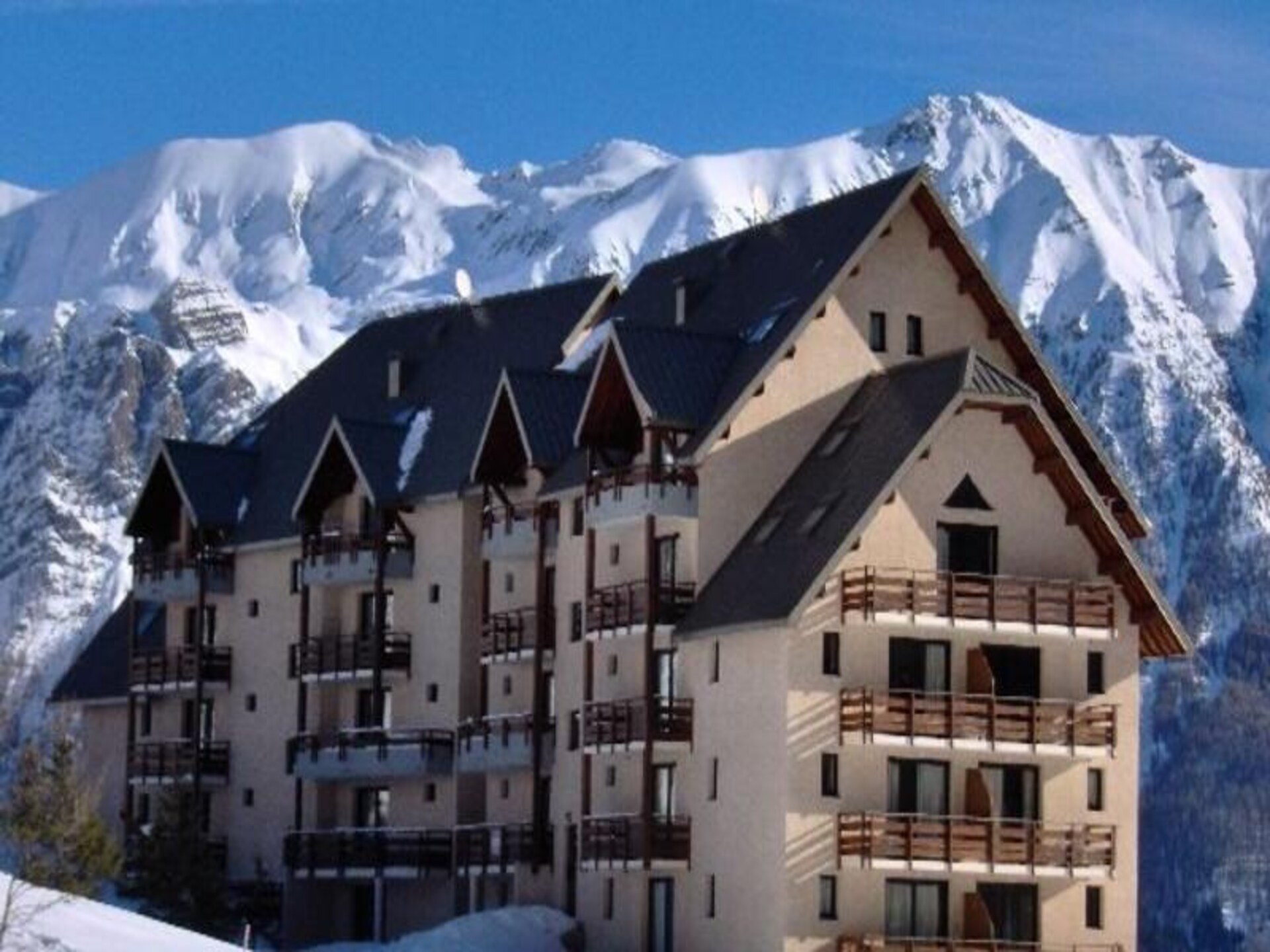 Knus appartement voor 6 personen vlakbij de pistes in Réallon - foto 8