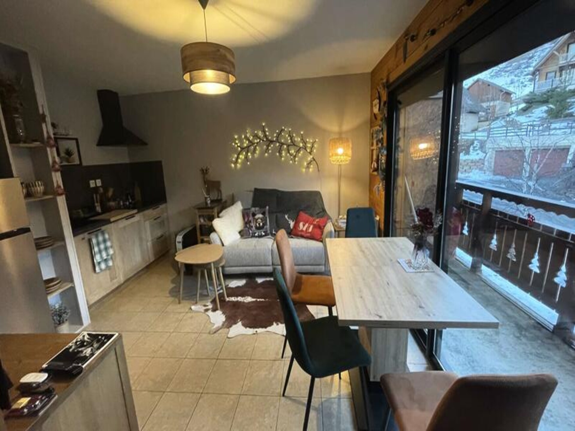 Knus appartement voor 6 personen aan de voet van de piste in Réallon - foto 1