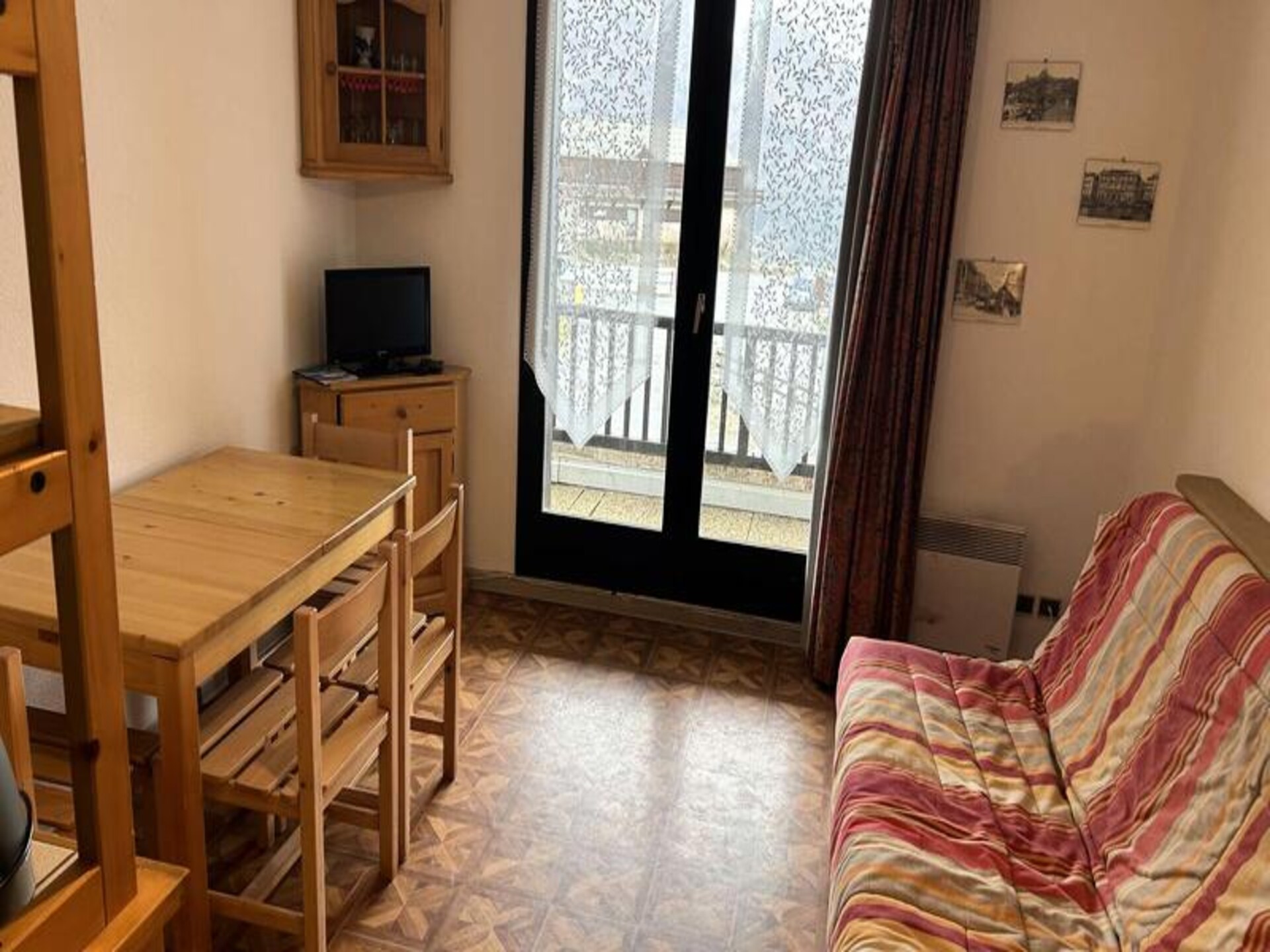 Compact studio in het hart van Réallon, vlakbij de piste en winkels - foto 1