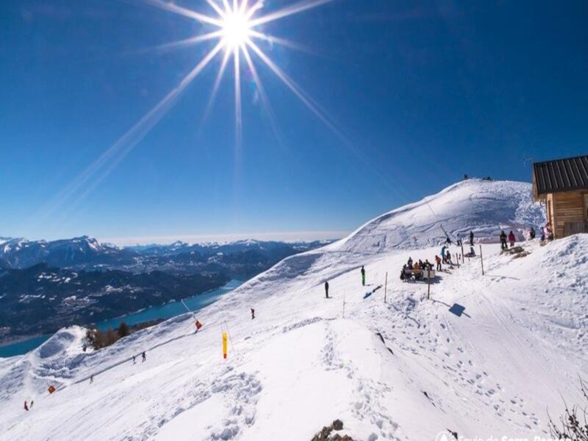 Knus appartement voor 4 personen direct aan de piste in Réallon - foto 3
