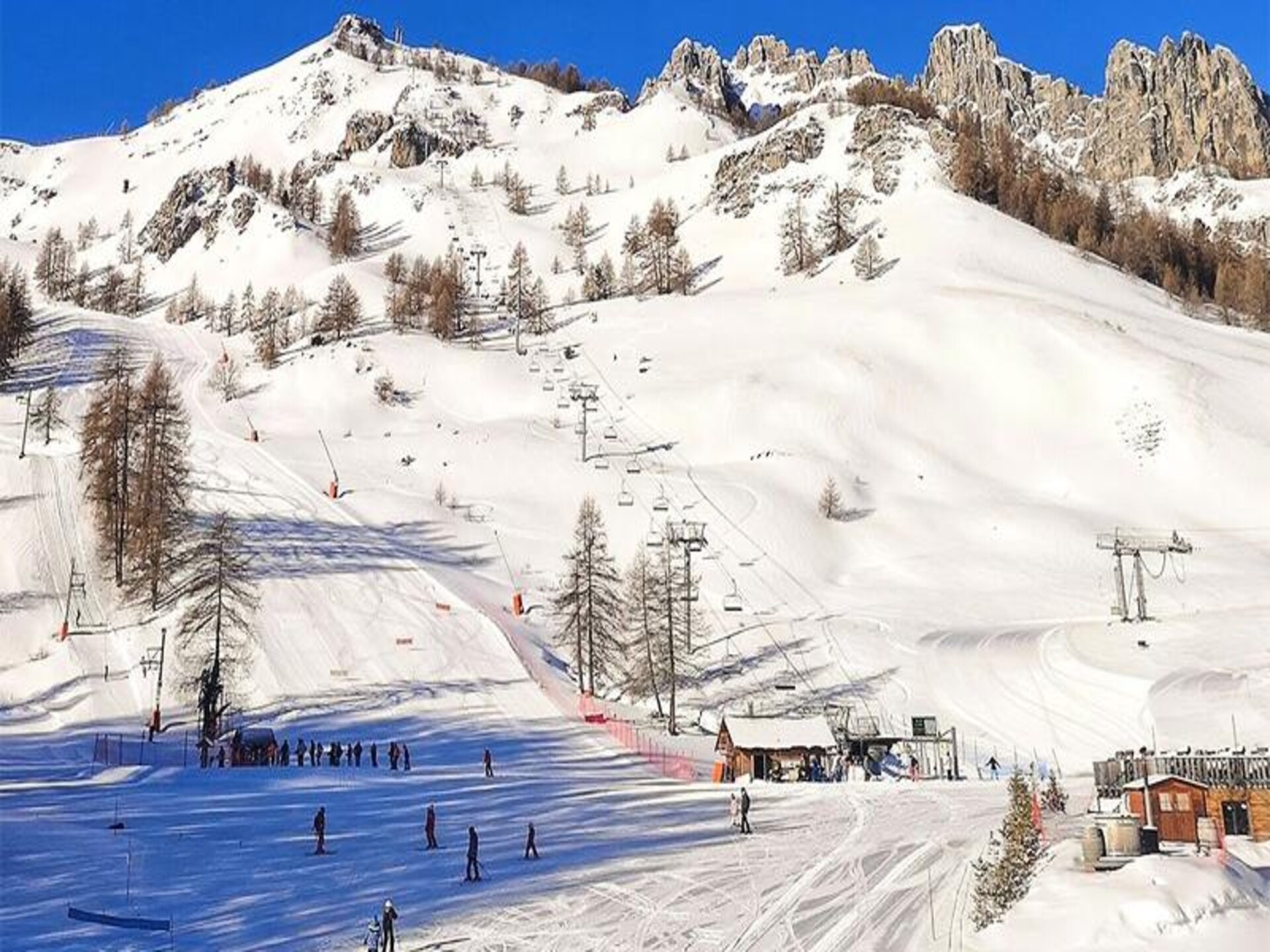 Knus appartement voor 4 personen direct aan de piste in Réallon - foto 4