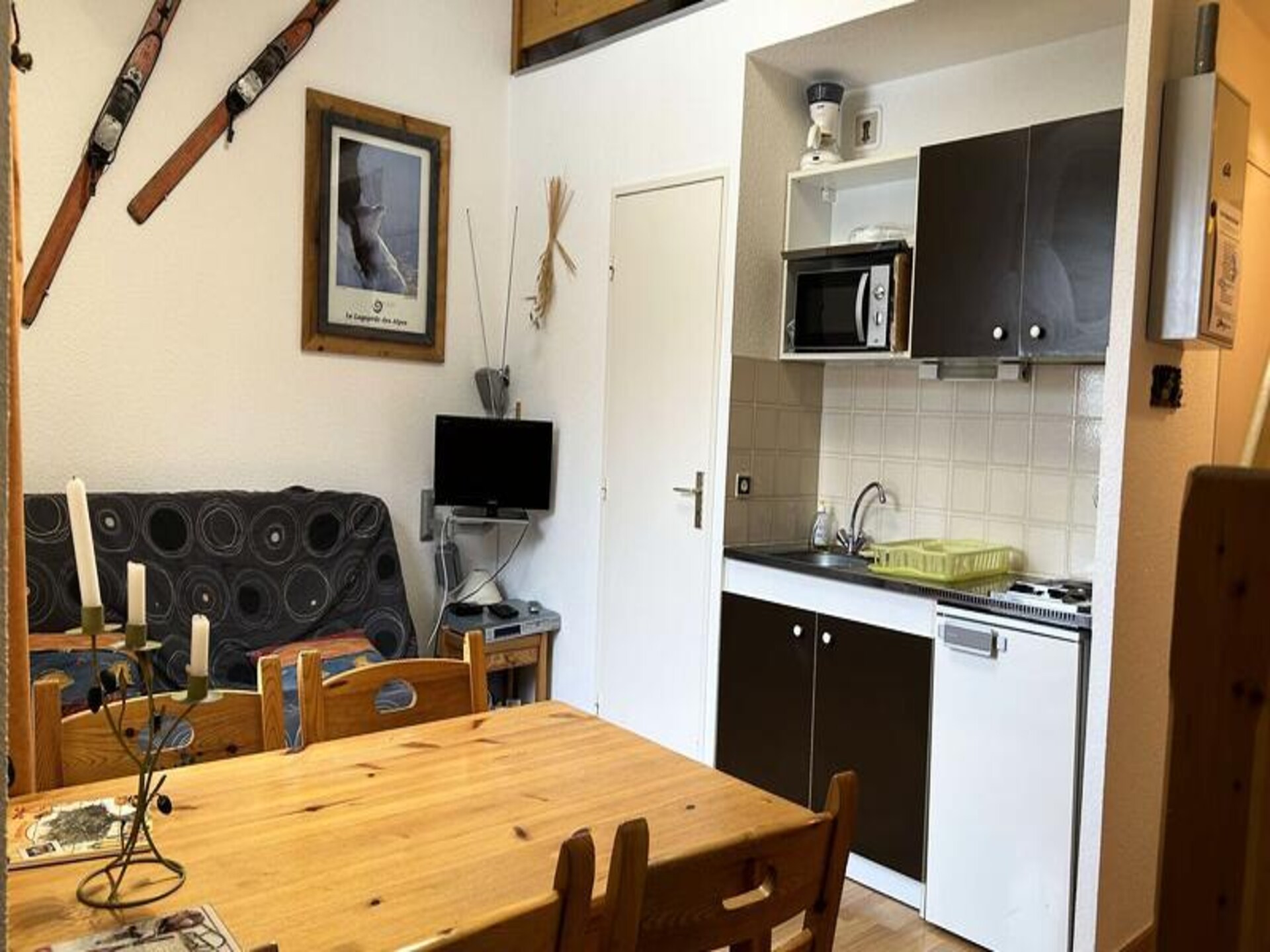 Knusse studio voor 4 in het hart van Réallon, dichtbij de pistes - foto 3