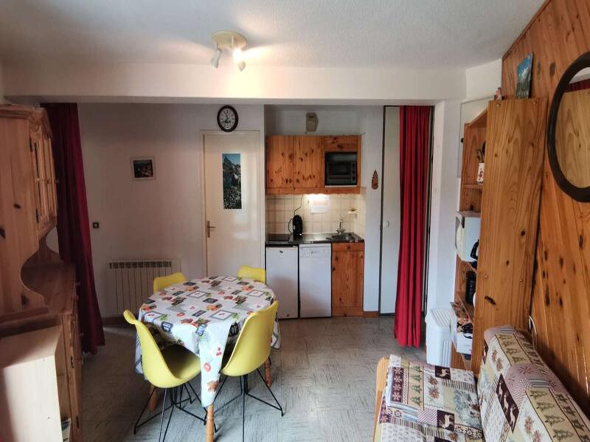 Knus appartement in Résidence Comete - direct aan de piste in Réallon - foto 1