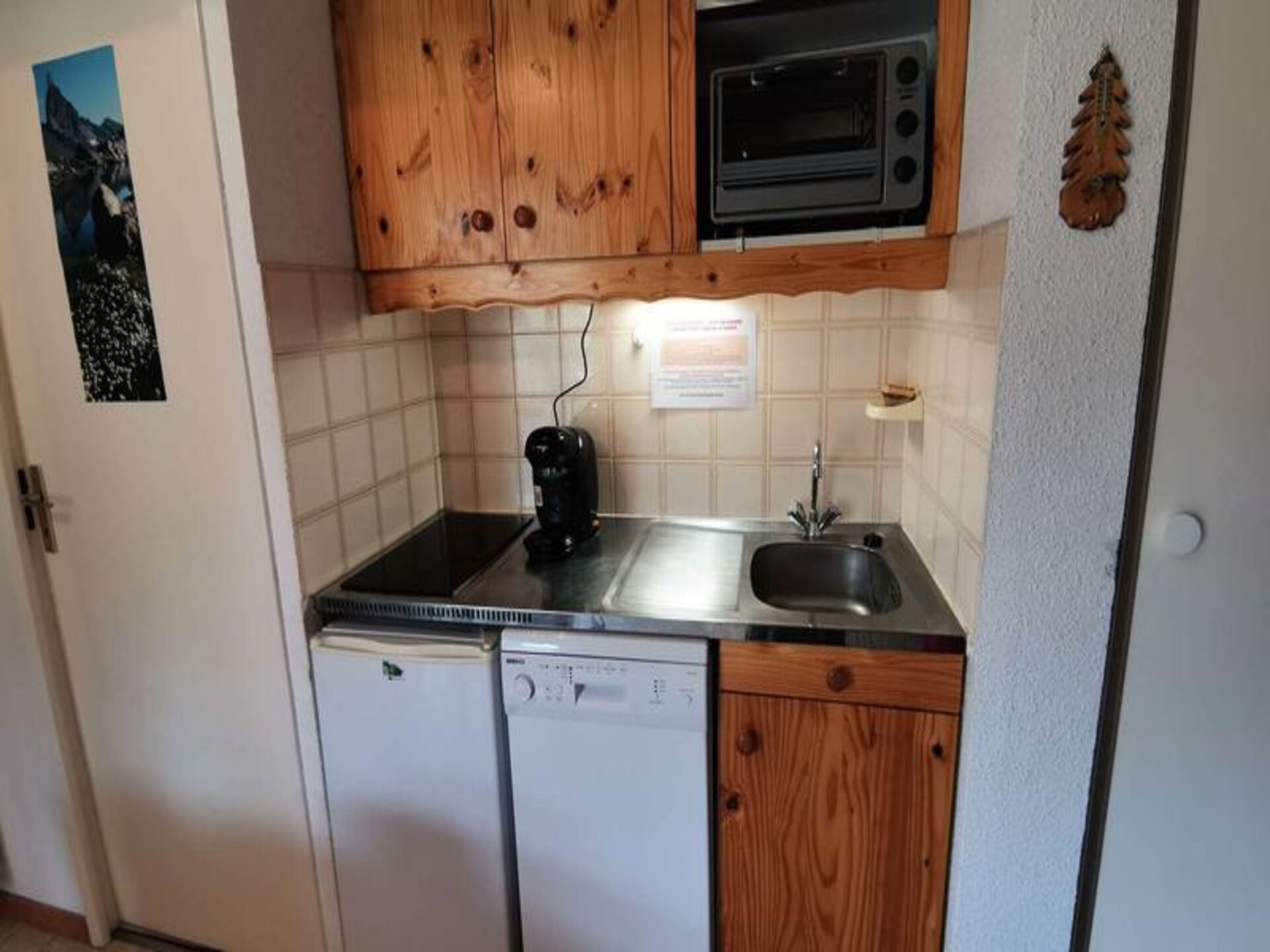 Knus appartement in Résidence Comete - direct aan de piste in Réallon - foto 7
