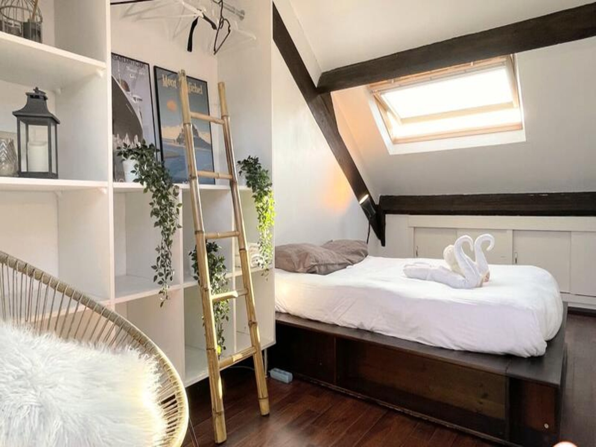 Le Duplex in Rouen: knus appartement met parkeerplaats, tennis & uitzicht - foto 4