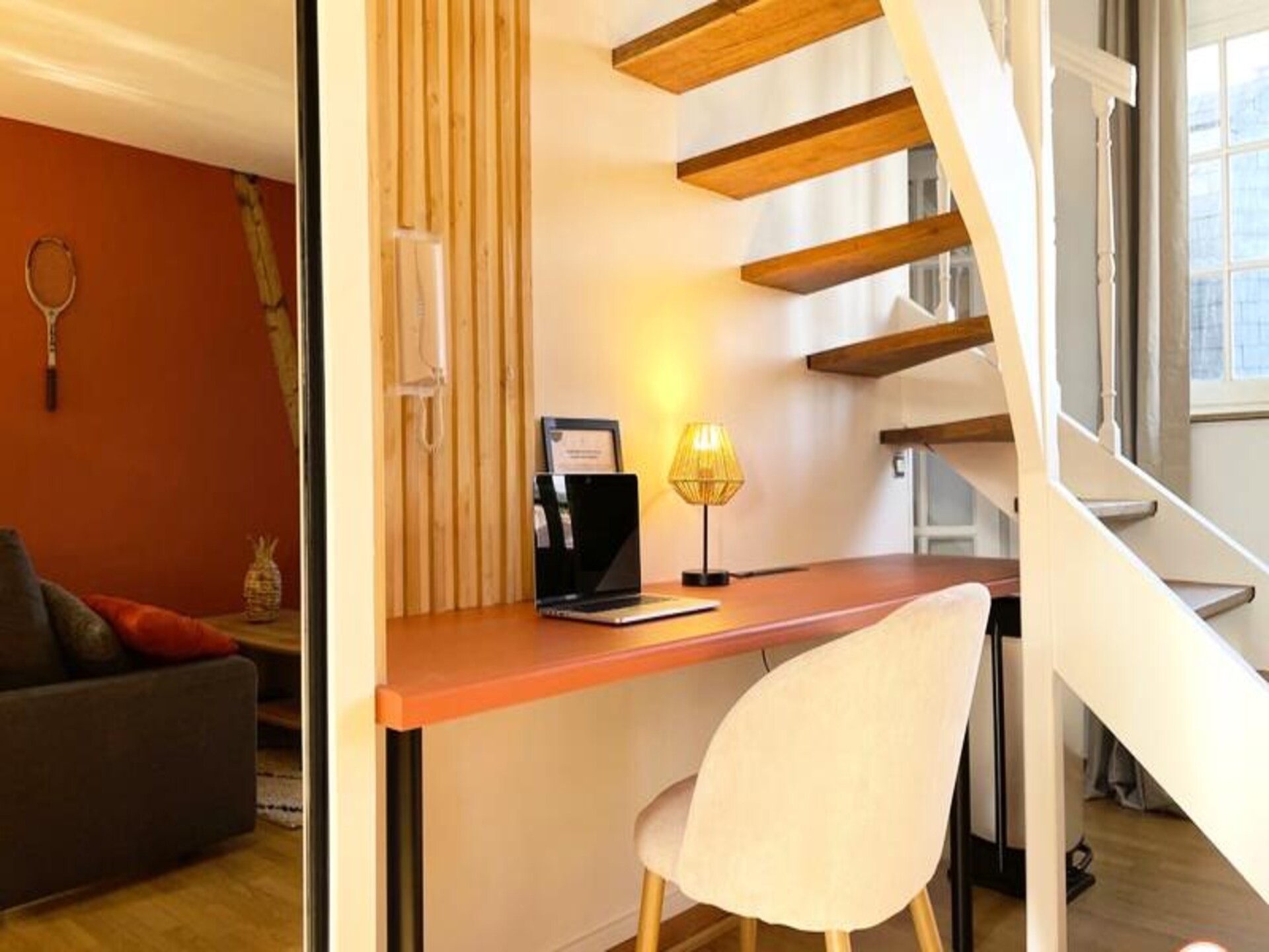 Le Duplex in Rouen: knus appartement met parkeerplaats, tennis & uitzicht - foto 7