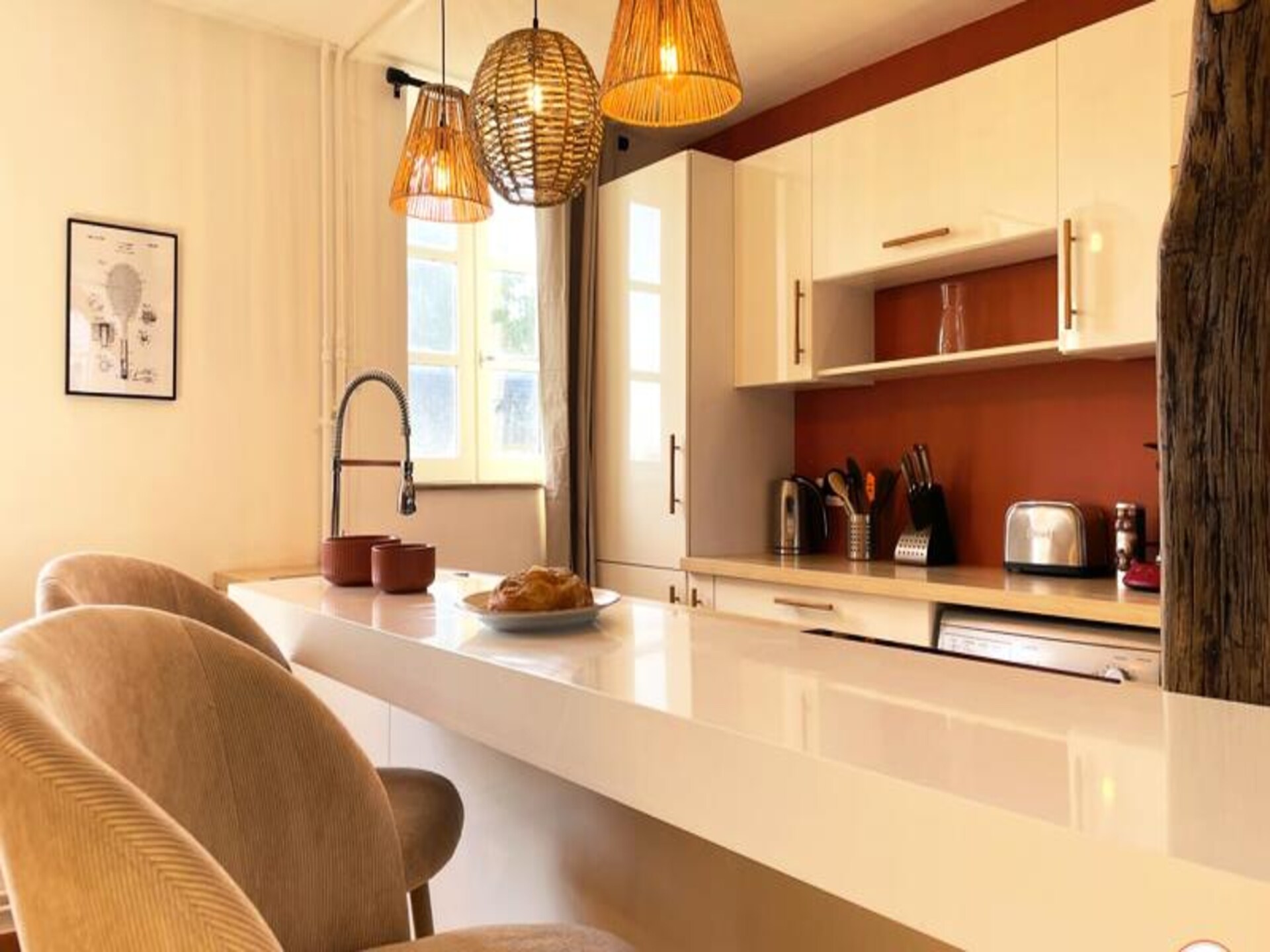Le Duplex in Rouen: knus appartement met parkeerplaats, tennis & uitzicht - foto 9