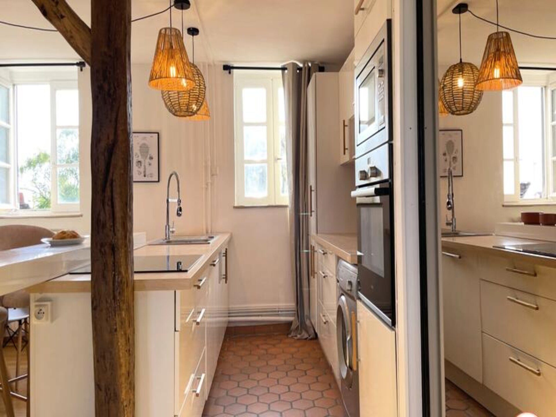 Le Duplex in Rouen: knus appartement met parkeerplaats, tennis & uitzicht - foto 10