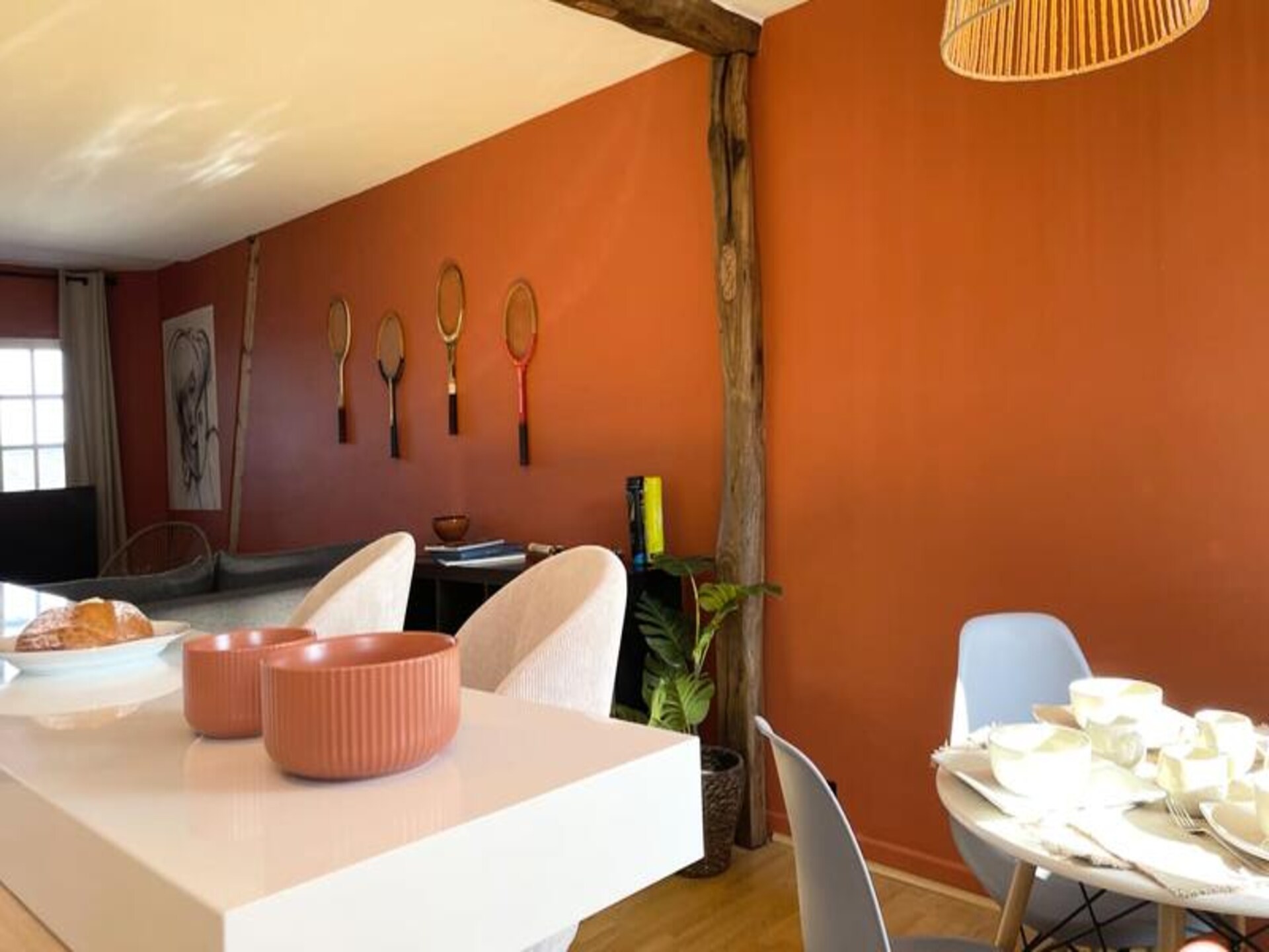 Le Duplex in Rouen: knus appartement met parkeerplaats, tennis & uitzicht - foto 17