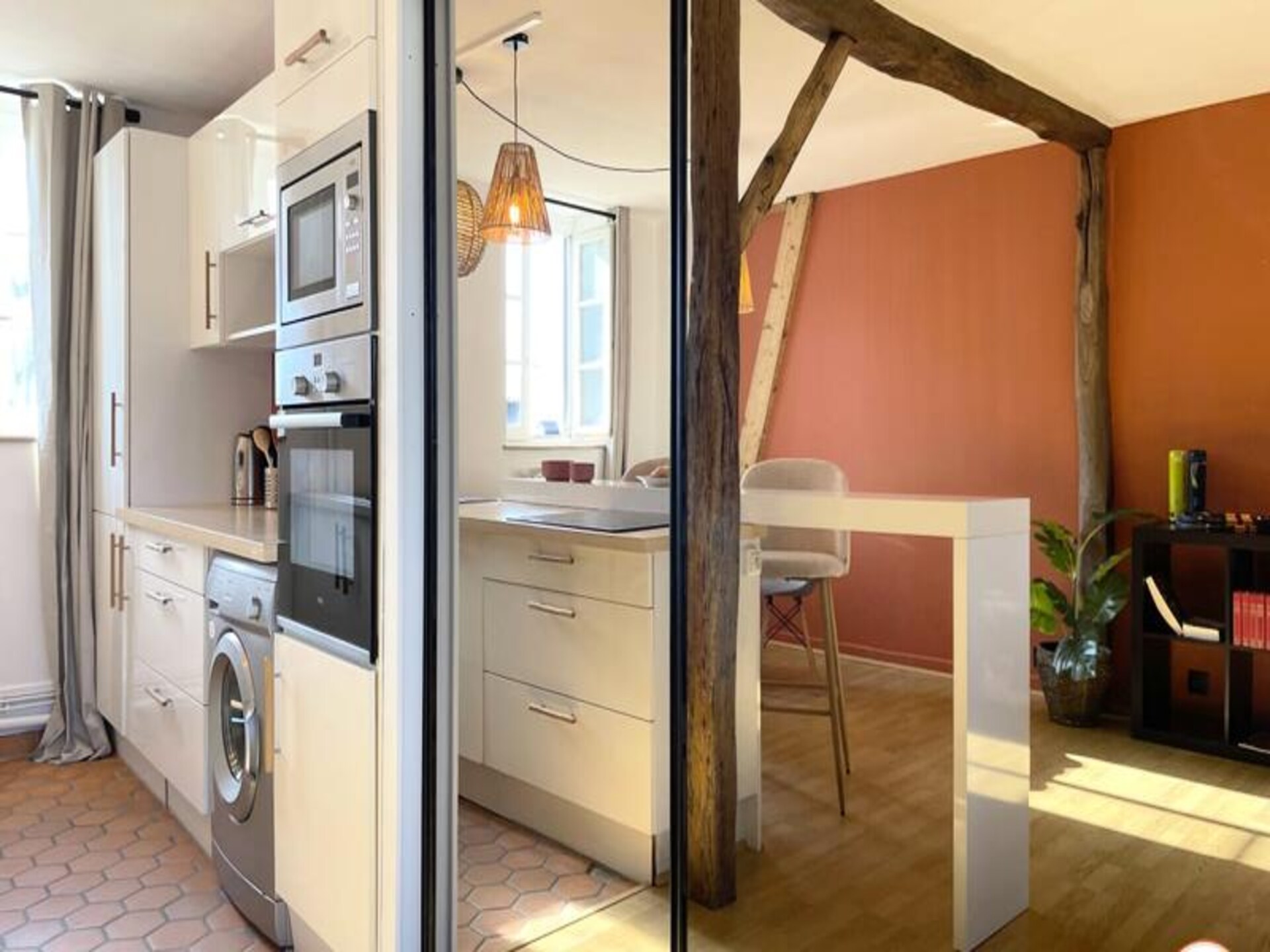 Le Duplex in Rouen: knus appartement met parkeerplaats, tennis & uitzicht - foto 18