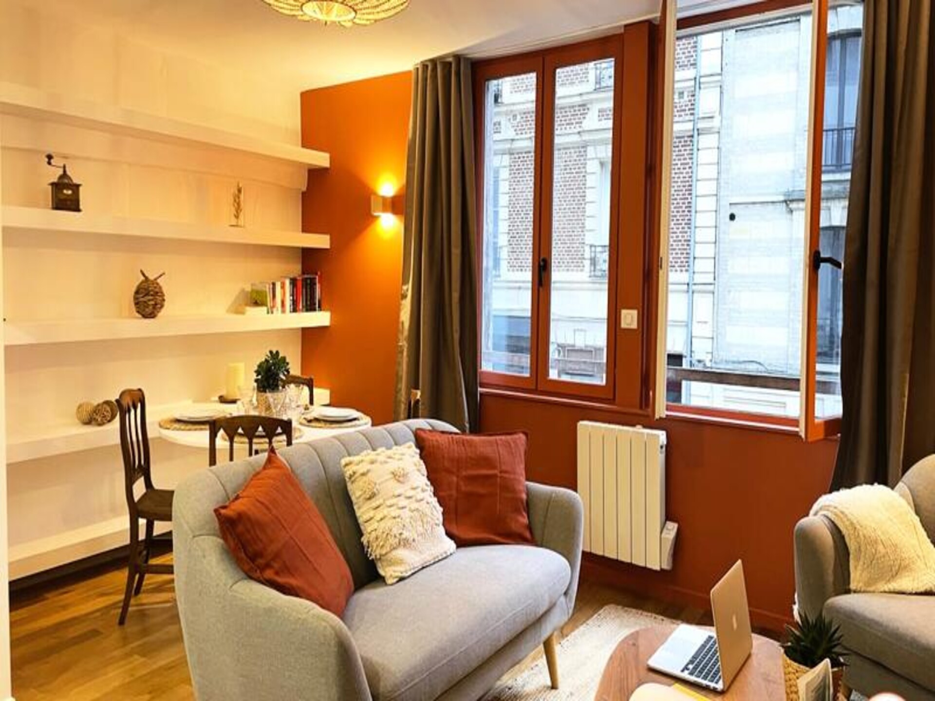 Le Terracotta: Stijlvol appartement in hartje Rouen met terracotta accenten - foto 10