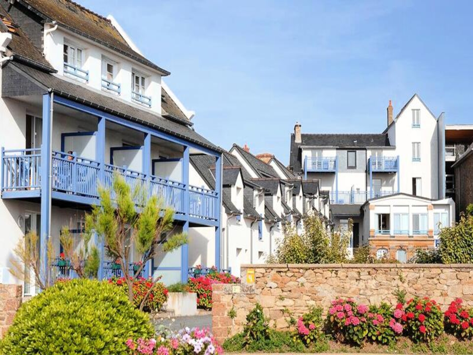 Appartement in Résidence Odalys Les Bains | Zeezicht in Trégastel, Bretagne - foto 8