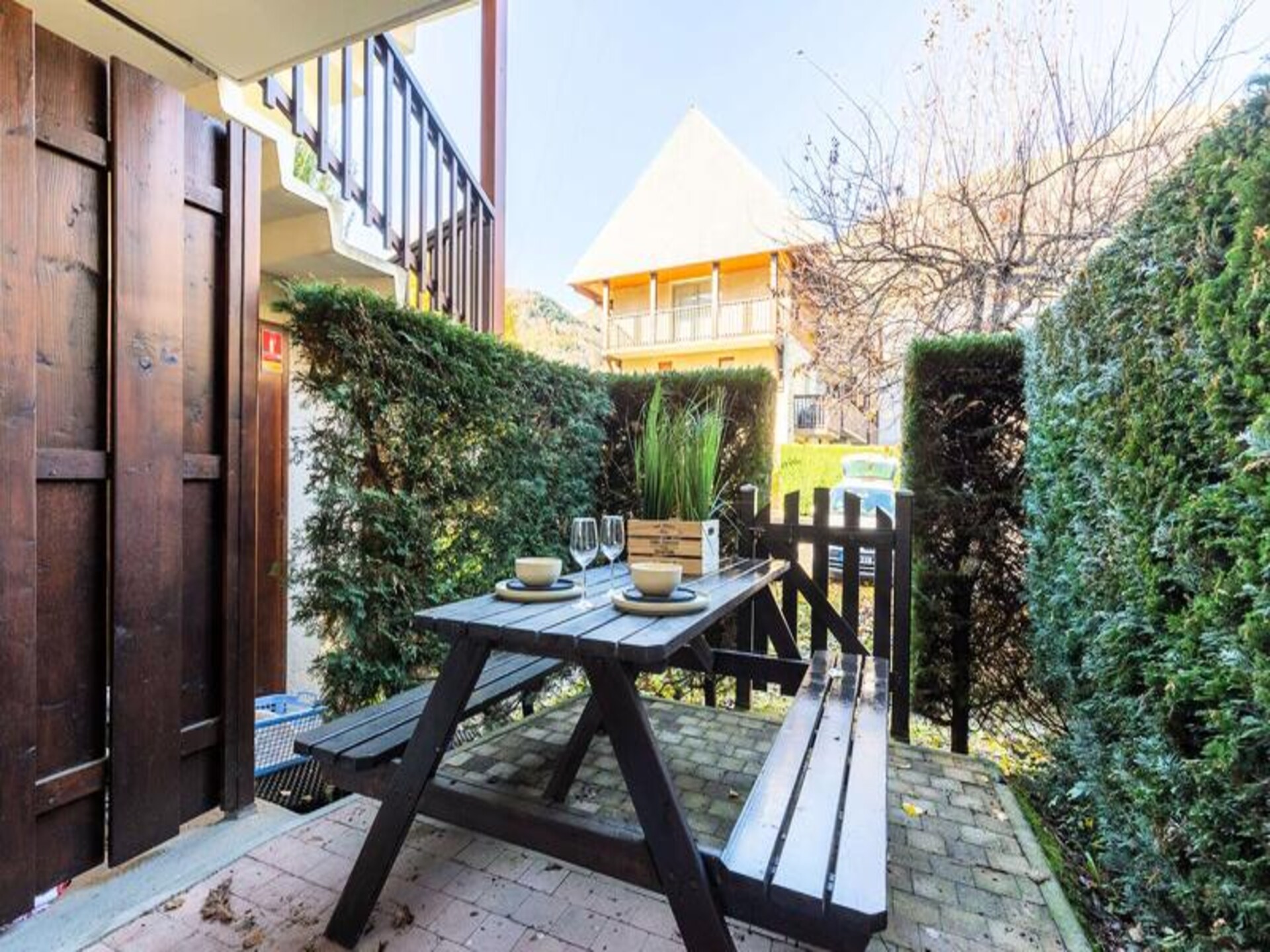Knus appartement voor 6 met tuin op 800m van Saint-Lary-Soulan - foto 8