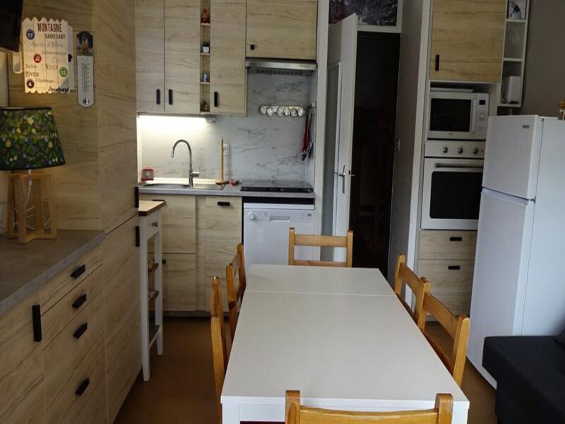 Begane grond appartement met omheinde tuin en uitzicht op de bergen in Vielle-Aure - foto 1
