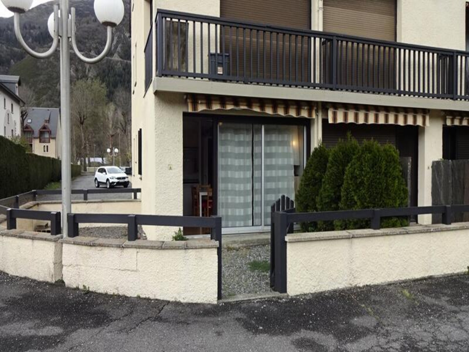Begane grond appartement met omheinde tuin en uitzicht op de bergen in Vielle-Aure - foto 12
