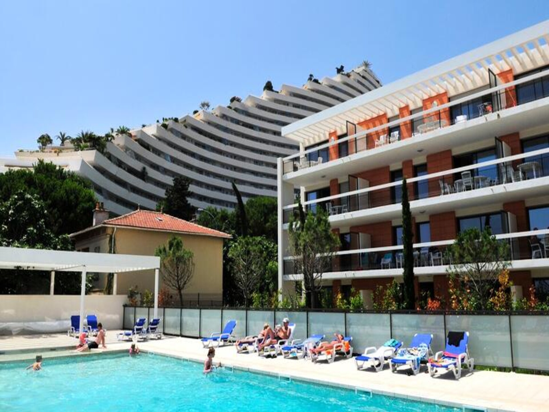 Appartement aan de Côte d'Azur met verwarmd zwembad, vlakbij het strand - foto 8