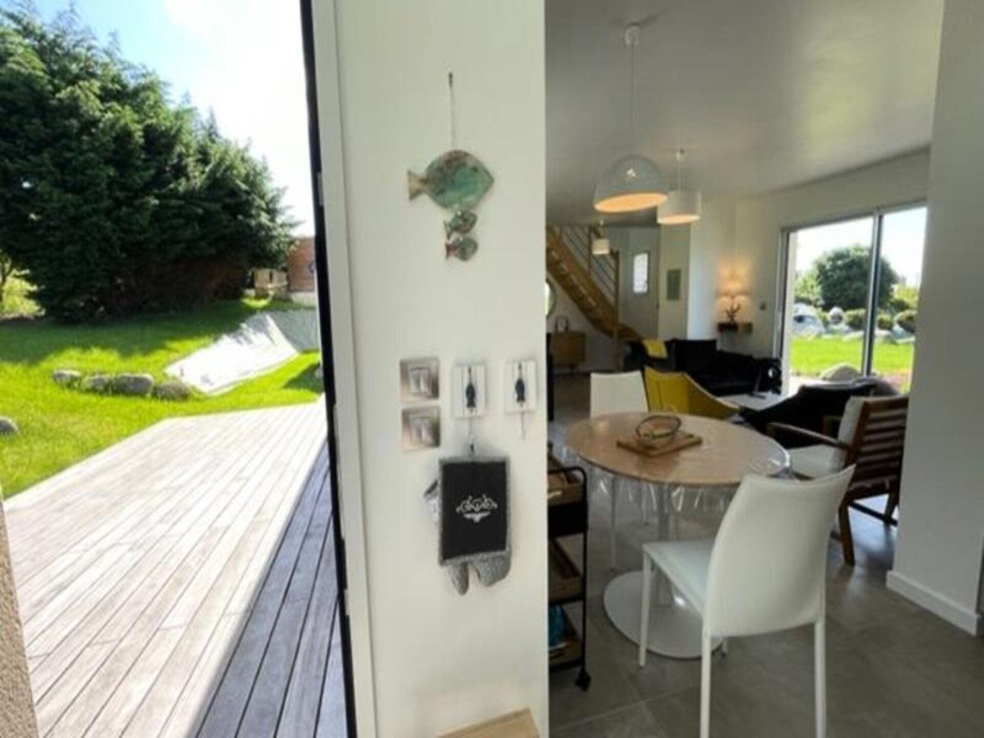 Ruim appartement met tuin en uitzicht in Trégastel, Côte de Granit Rose - foto 8