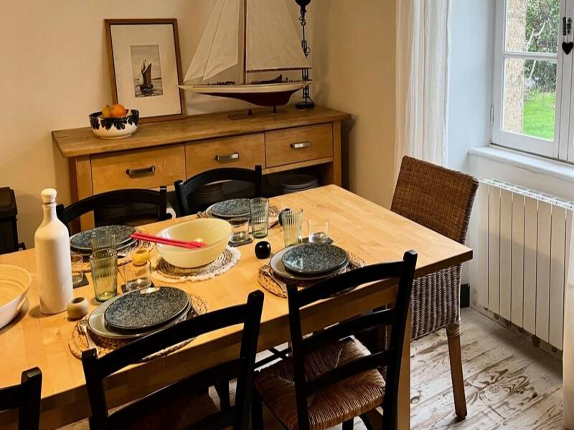 Appartement Résidence G40 in Tregastel: 80m², tuin, 15 min van strand - foto 4