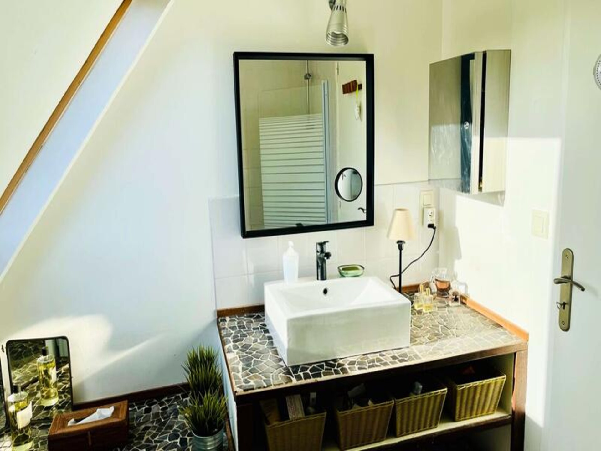 Appartement Résidence G40 in Tregastel: 80m², tuin, 15 min van strand - foto 9