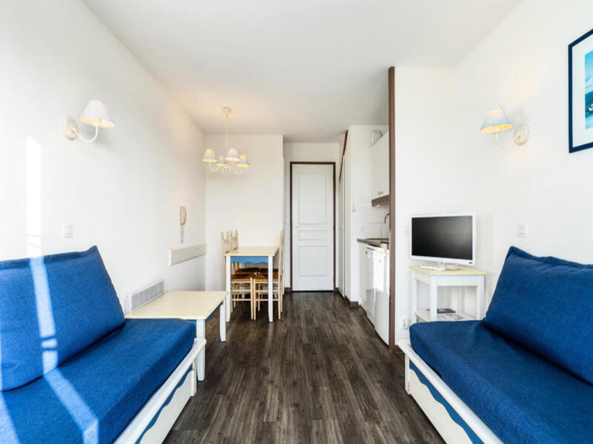 Knus appartement voor 5 aan de jachthaven van Arzon, vlakbij het strand - foto 17
