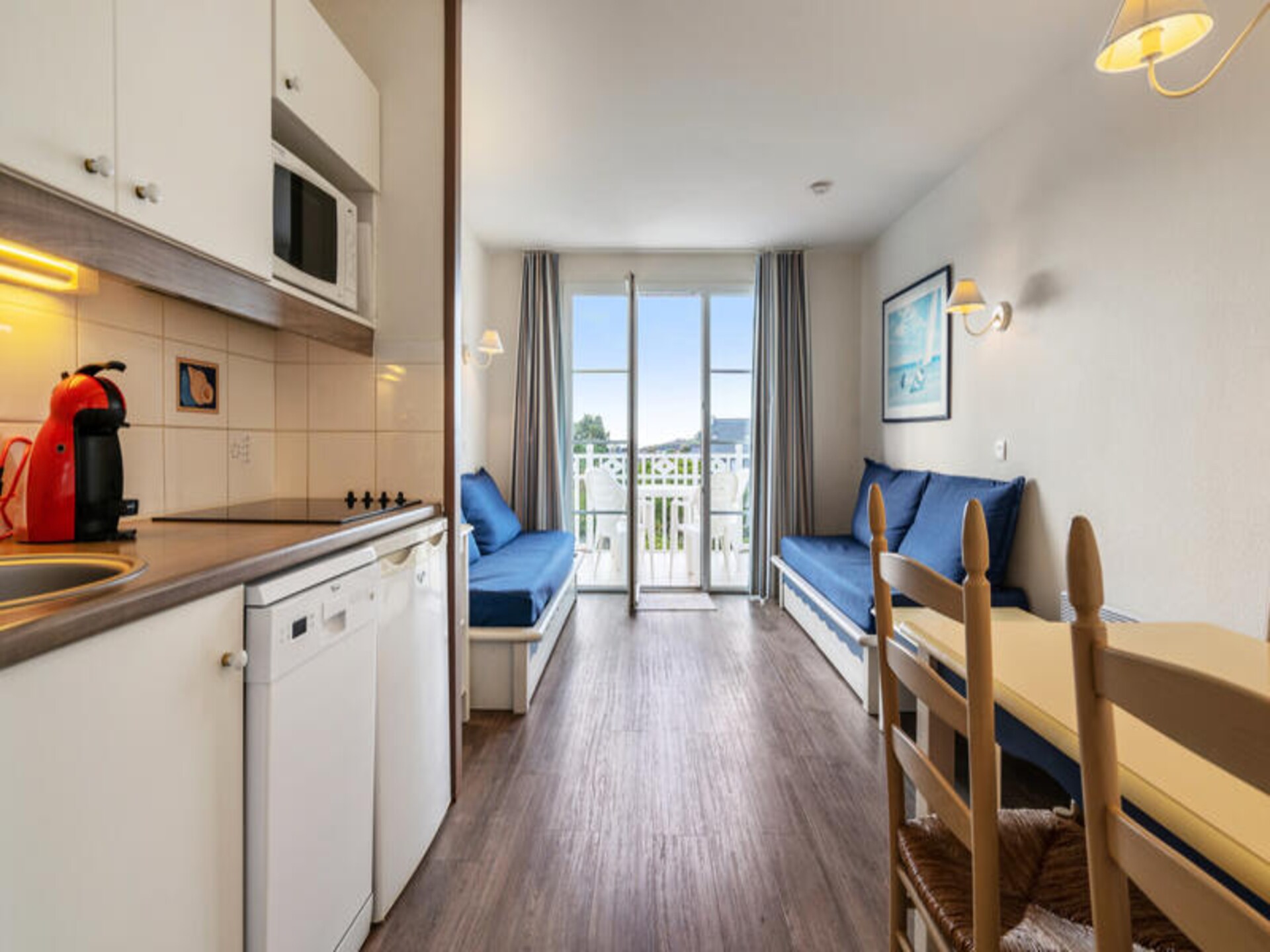 Knus appartement bij jachthaven en strand in Arzon, 5 personen - foto 22