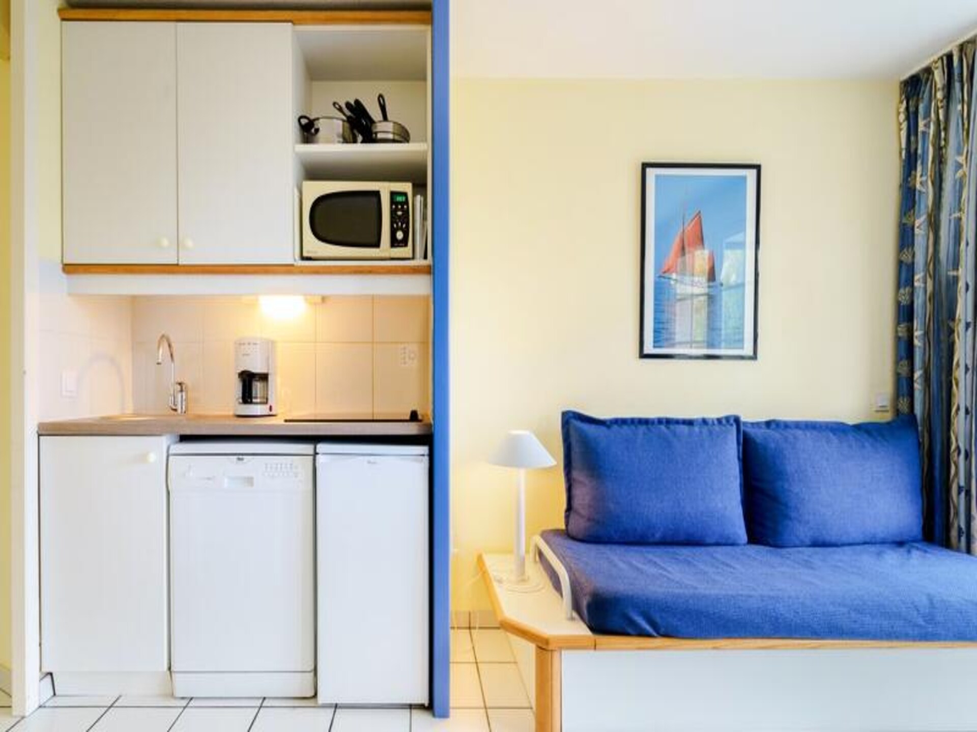 Knus appartement voor 5 op 300m van strand in Arzon - foto 14