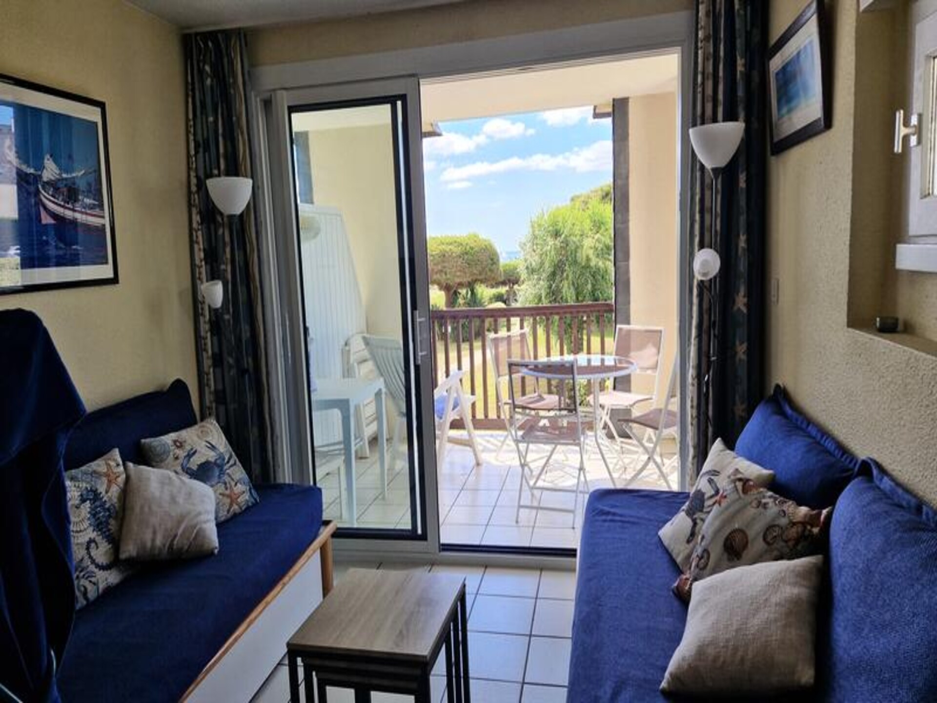 Appartement met zeezicht en zwembad bij Port du Crouesty, Arzon - foto 11