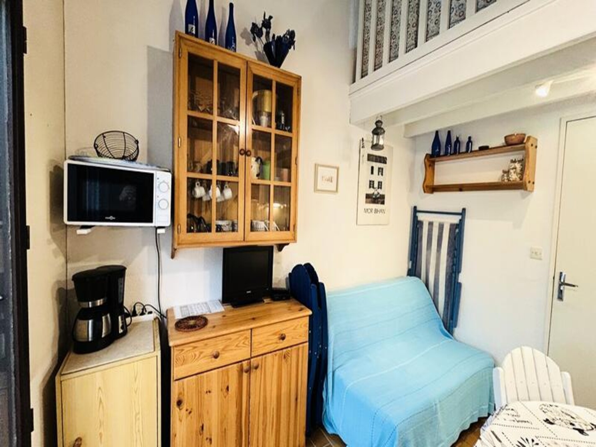 Knus appartement met tuin en zwembad, op 500 meter van het strand van Guidel - foto 9