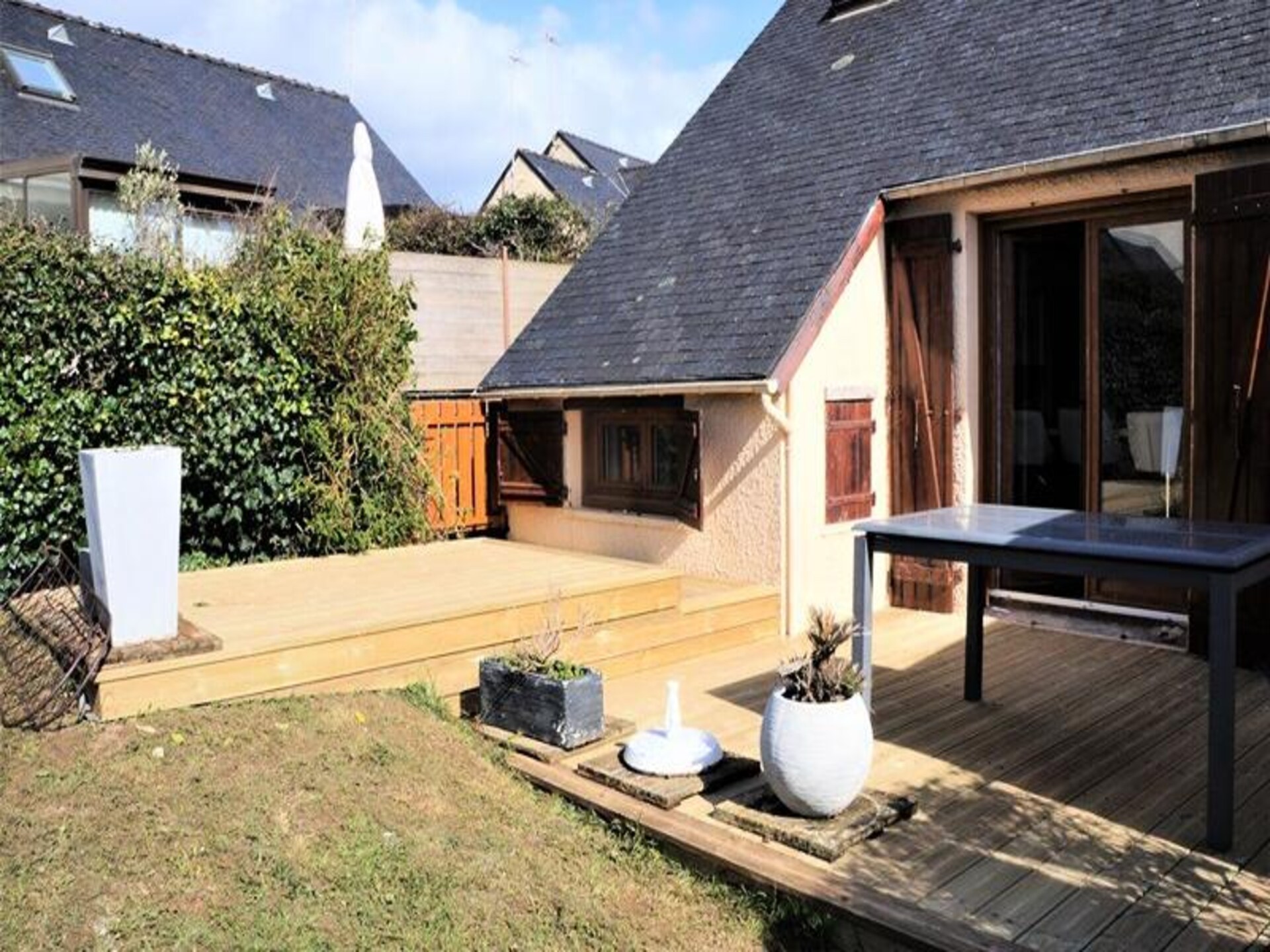 Knus tweelaags appartement op 500m van strand Guidel-Plages - foto 8