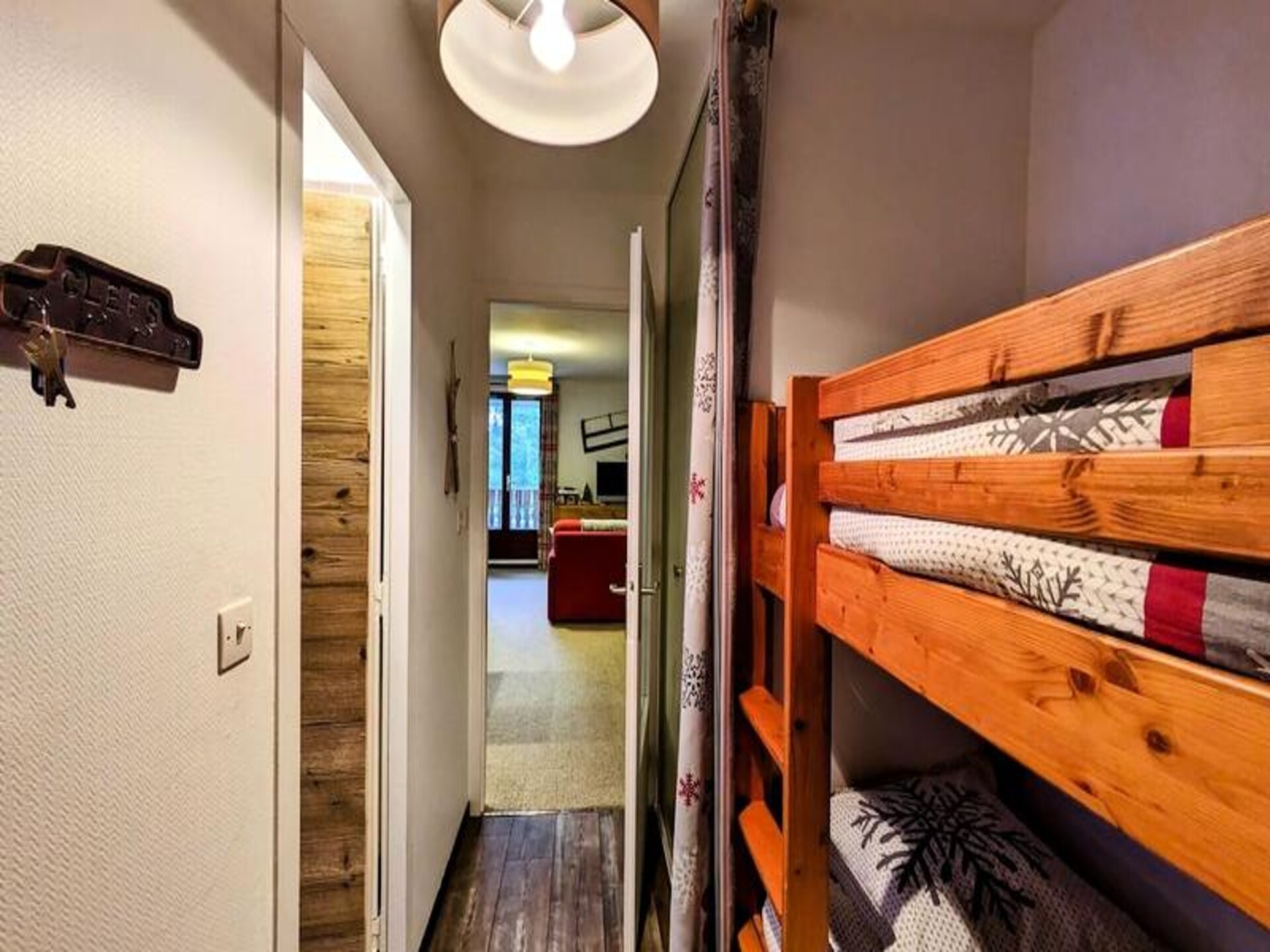 Ski-in/ski-out appartement aan de piste in Les Déserts, max. 4 personen - foto 4