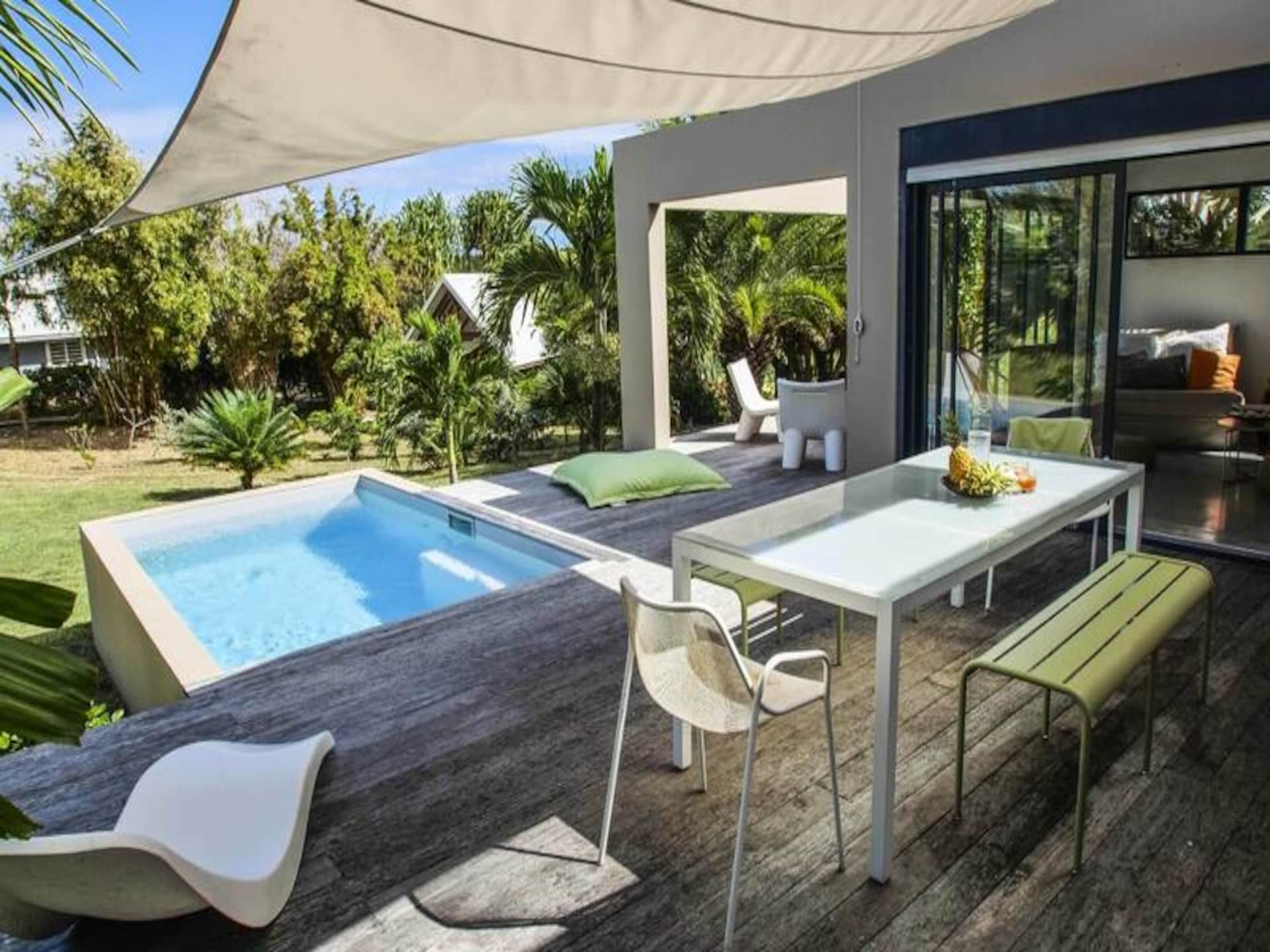 Villa Tiki: Modern appartement met privézwembad in Le Moule - foto 7