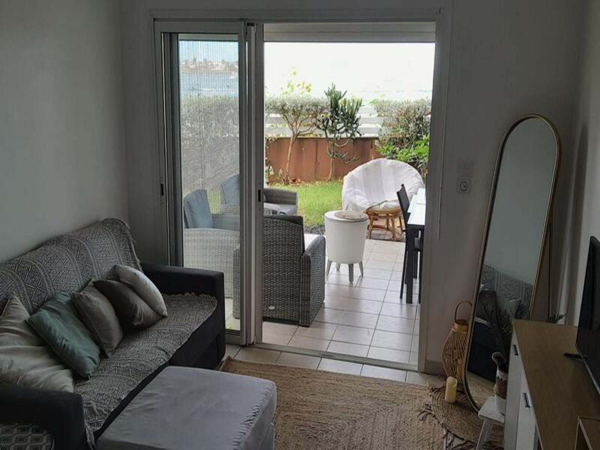 Appartement Seaside: Direct aan zee in Le Moule met adembenemend uitzicht - foto 3