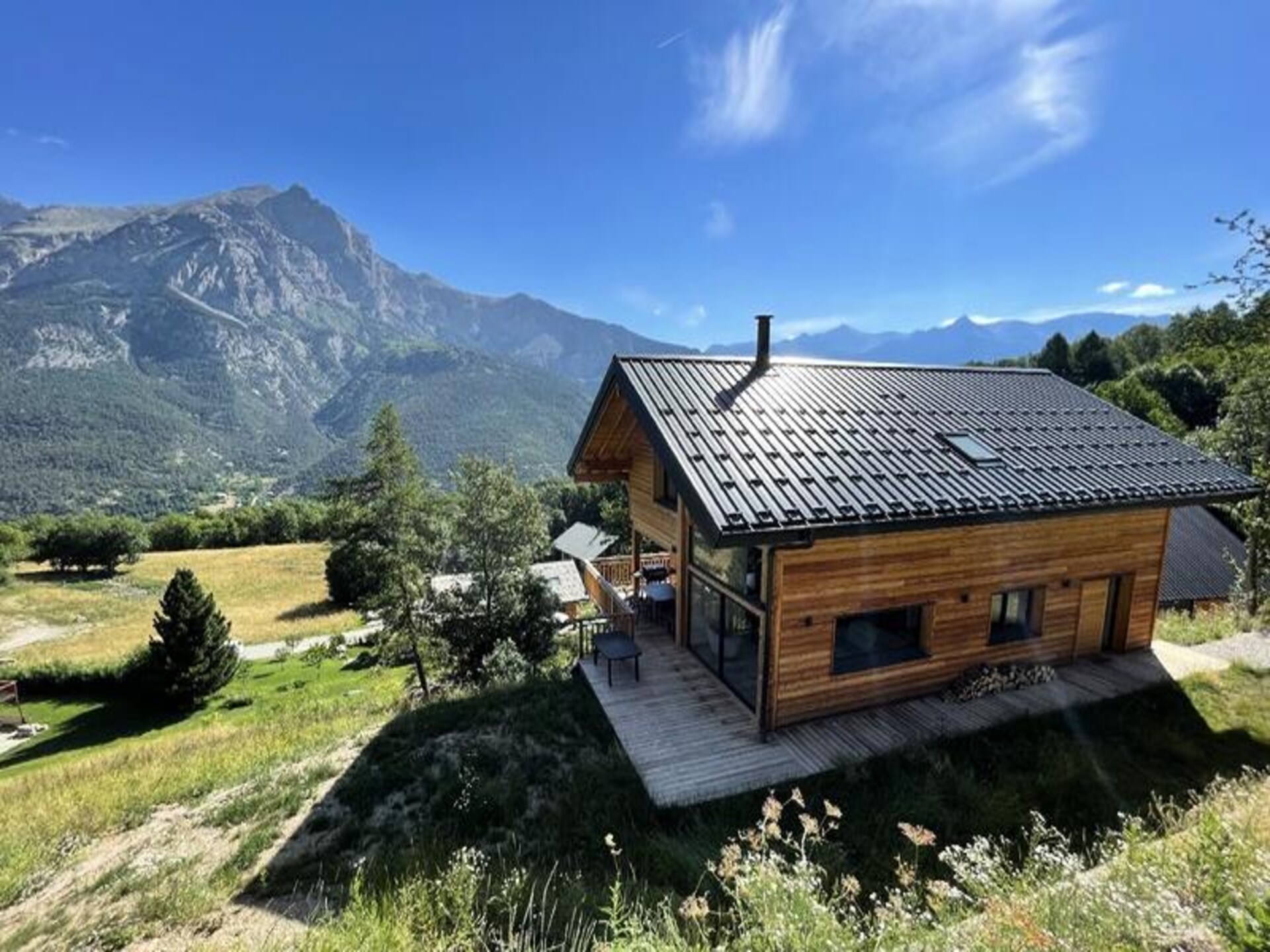 Chalet Le Tou: panoramisch uitzicht op Écrins, vlakbij pistes in Puy St Vincent - foto 1