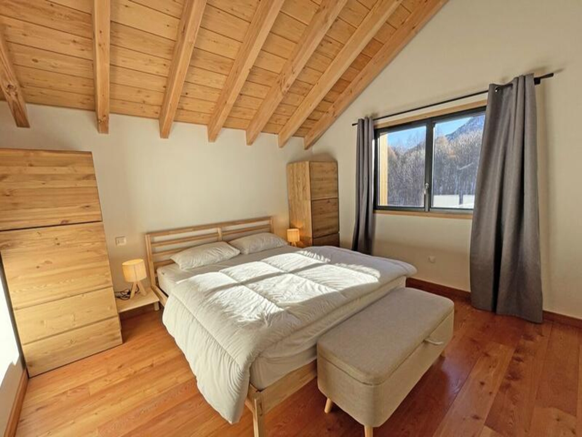 Chalet Le Tou: panoramisch uitzicht op Écrins, vlakbij pistes in Puy St Vincent - foto 18