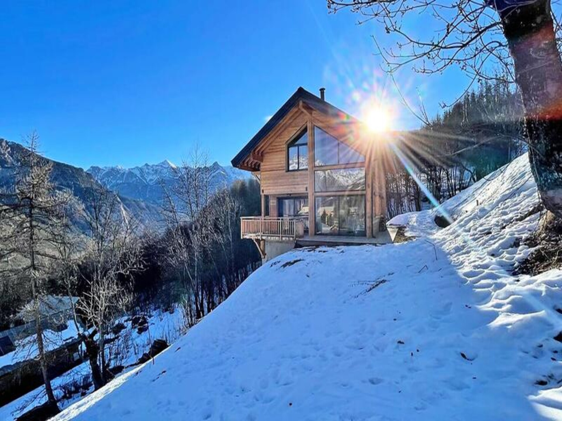 Chalet Le Tou: panoramisch uitzicht op Écrins, vlakbij pistes in Puy St Vincent - foto 27