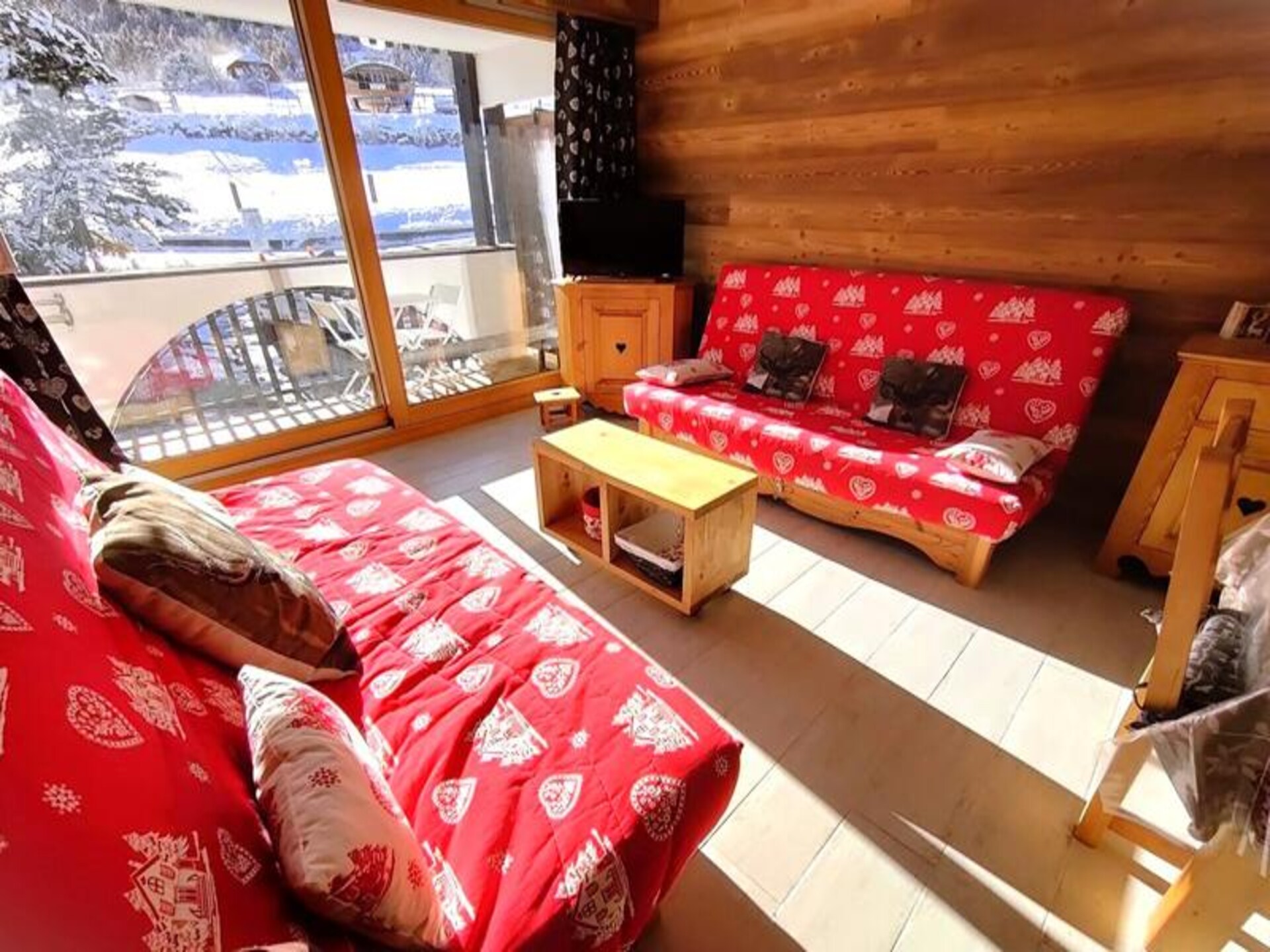 Knusse studio voor 4 personen met balkon op het zuiden in Puy Saint Vincent - foto 9
